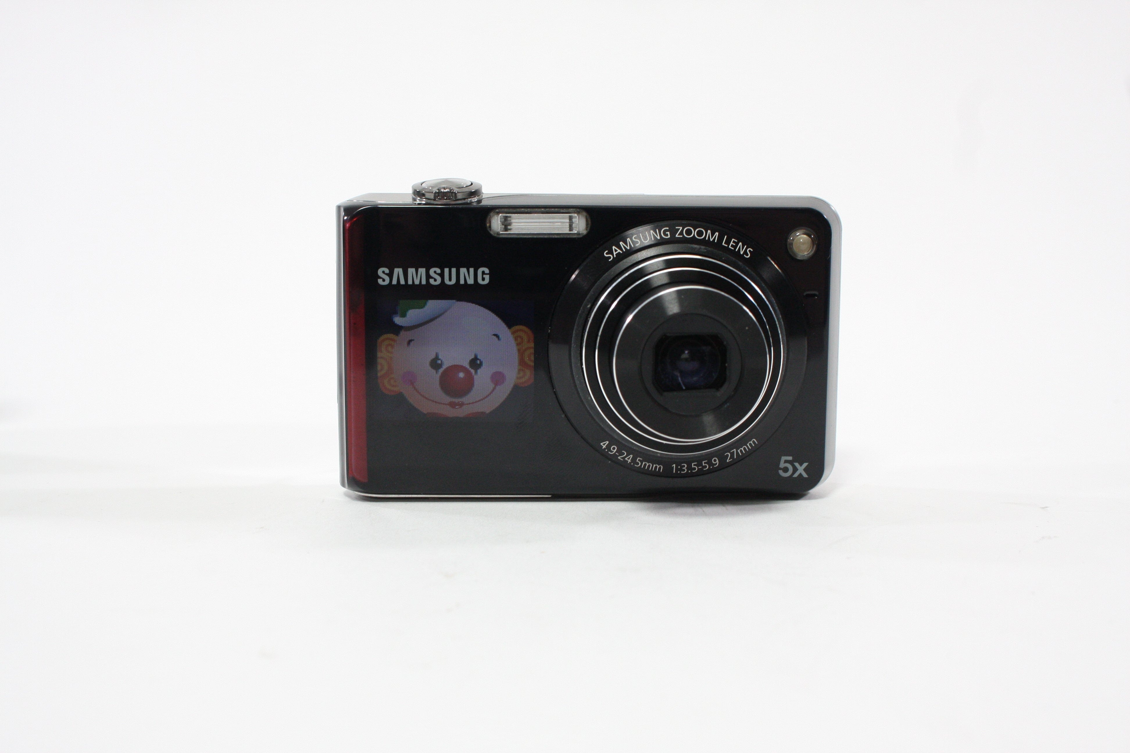 Samsung TL20 5x Zoom 12.4mp Digital Point-and-Shoot Camera (Burgandy)