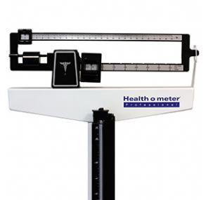 Health-o-meter 402LBWH LB Measurements Only - with Height Rod & Wheels