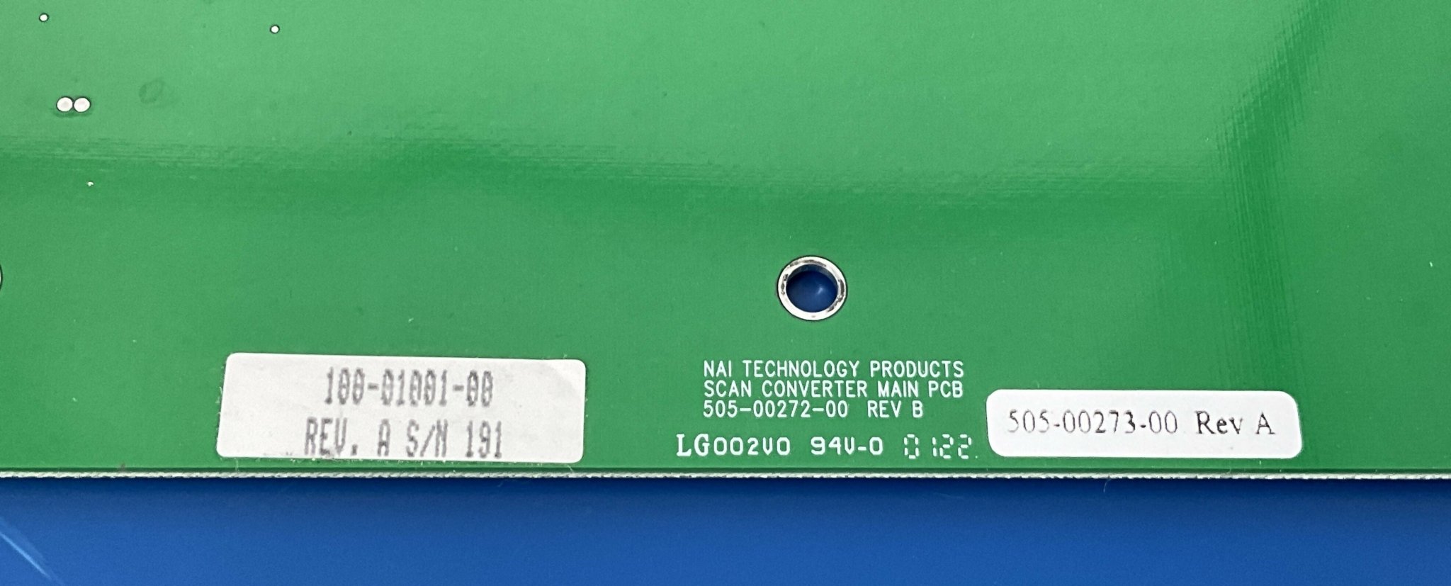 SCAN CONVERTER MAIN PCB (100-01001-00/505-00273-00/ 505-00272-00) OEC C-ARM