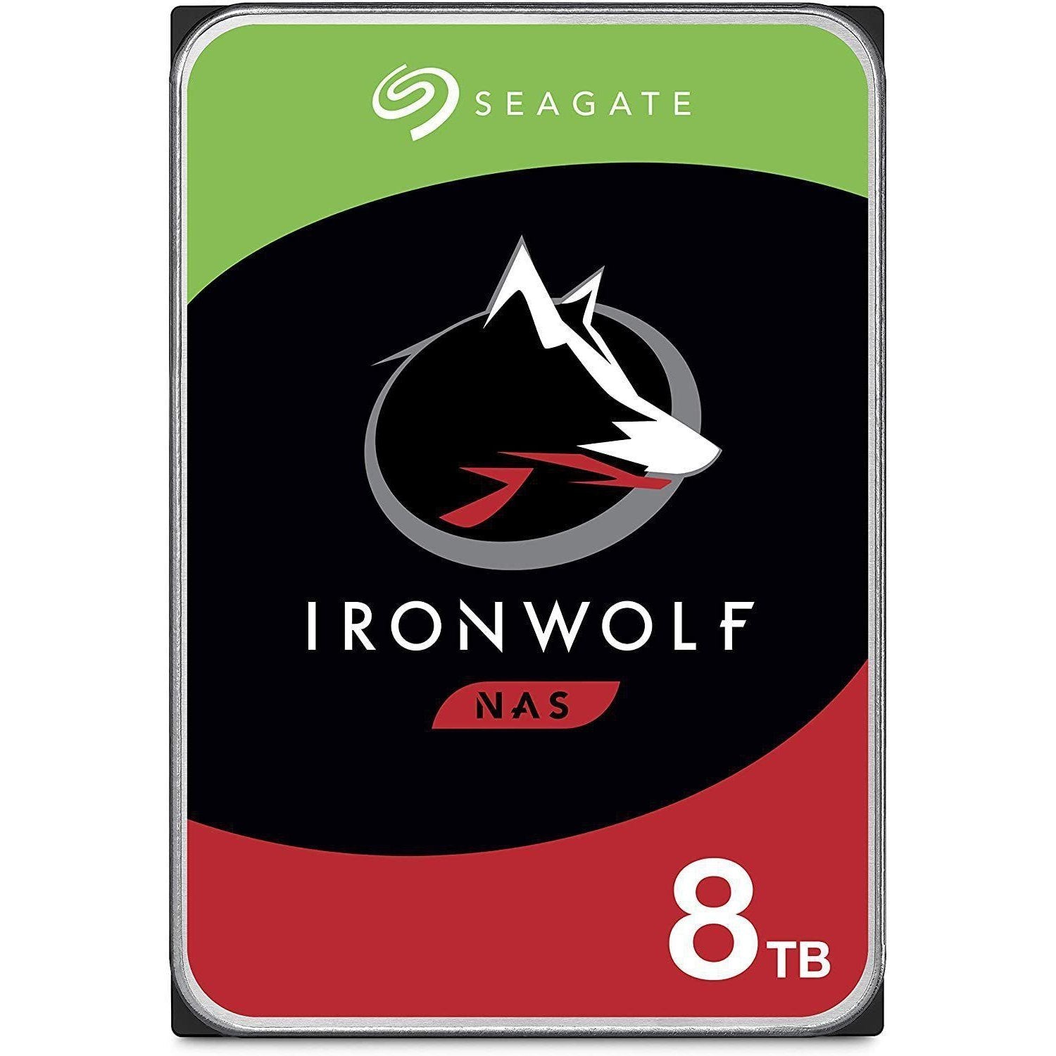 Seagate (ST14000VN0008 IronWolf 14TB NAS Internal Hard Drive HDD – 3.5 Inch SATA 6Gb/s 7200 RPM 256MB Cache for RAID Network Attached Storage