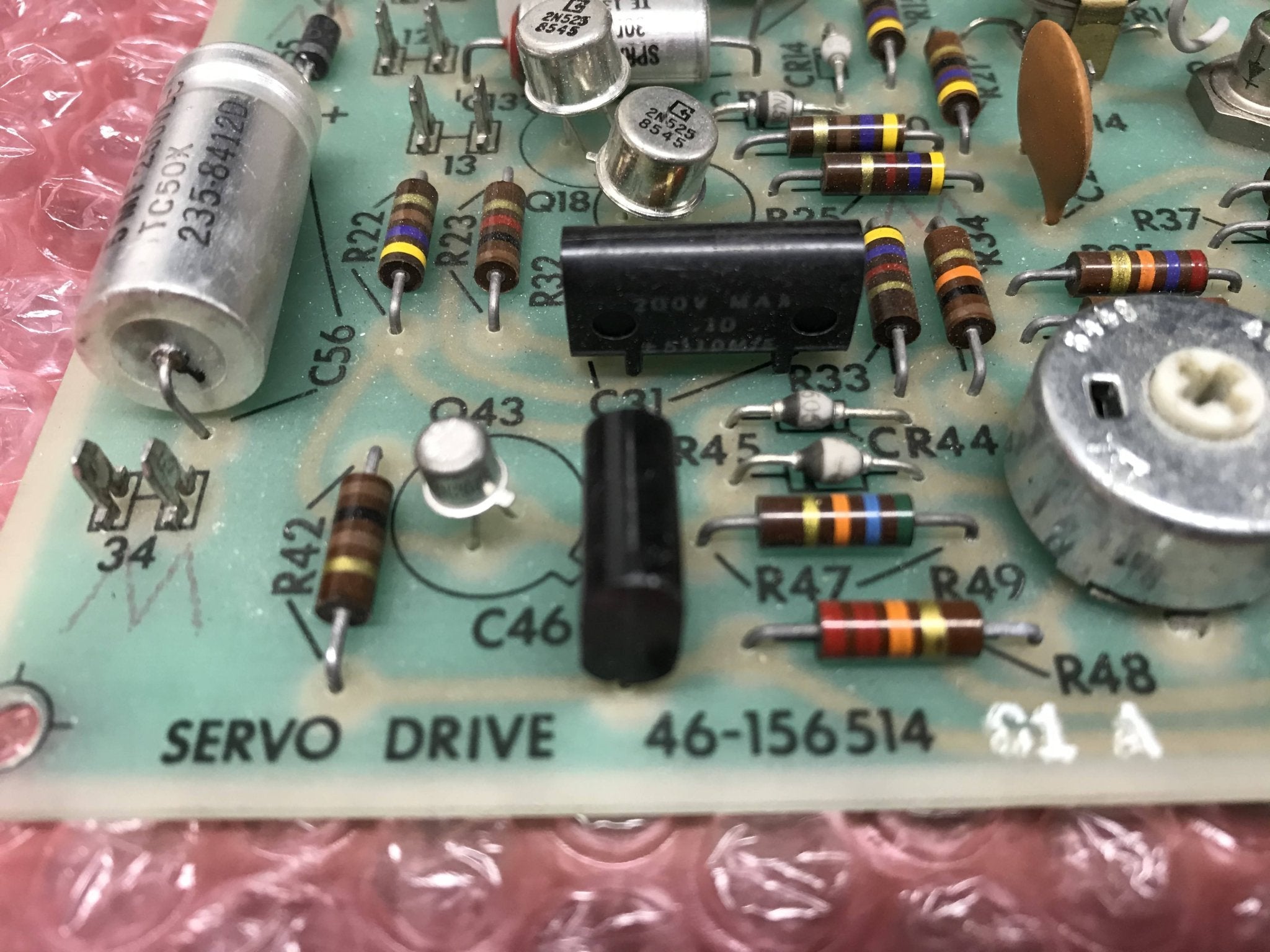 Servo Drive Board (46-156514 G1-A GE