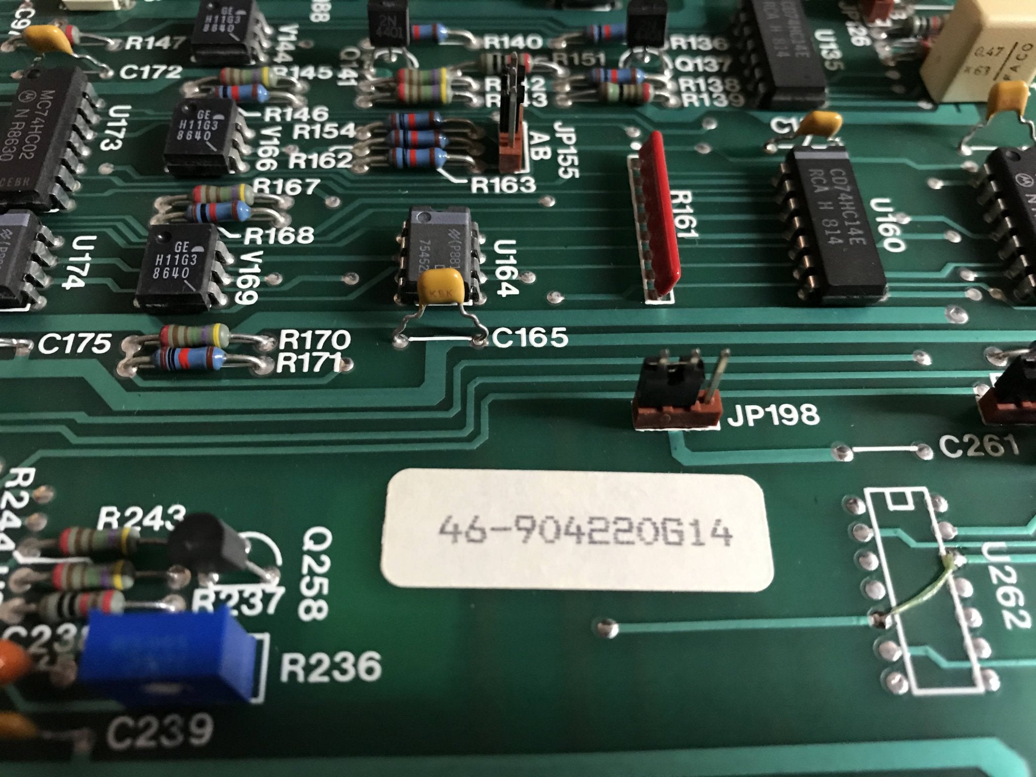 SFX Table (46-904220 G-14 GE