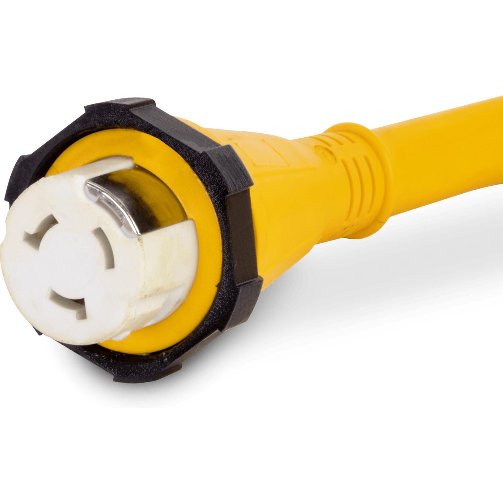 Sierra AC12370 50A Shore Power Cordset, 25', Yellow