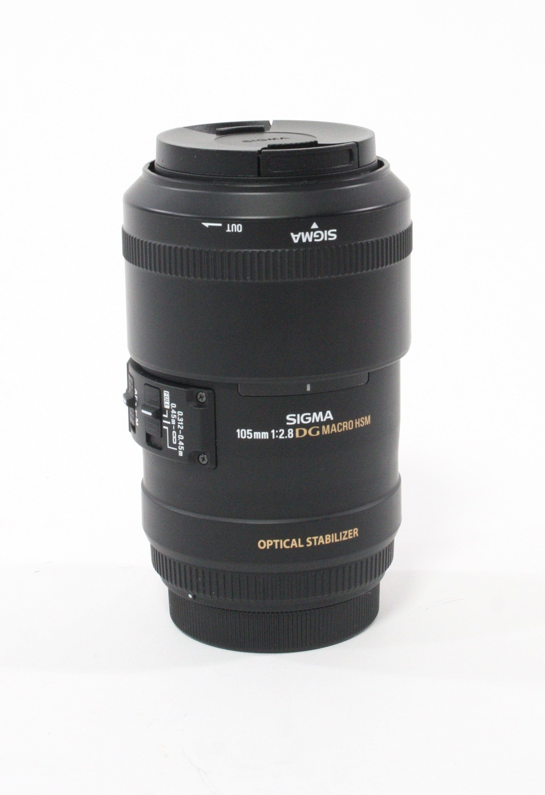 Sigma 105mm f/2.8 DG Macro HSM Lens for Canon EF No Autofocus
