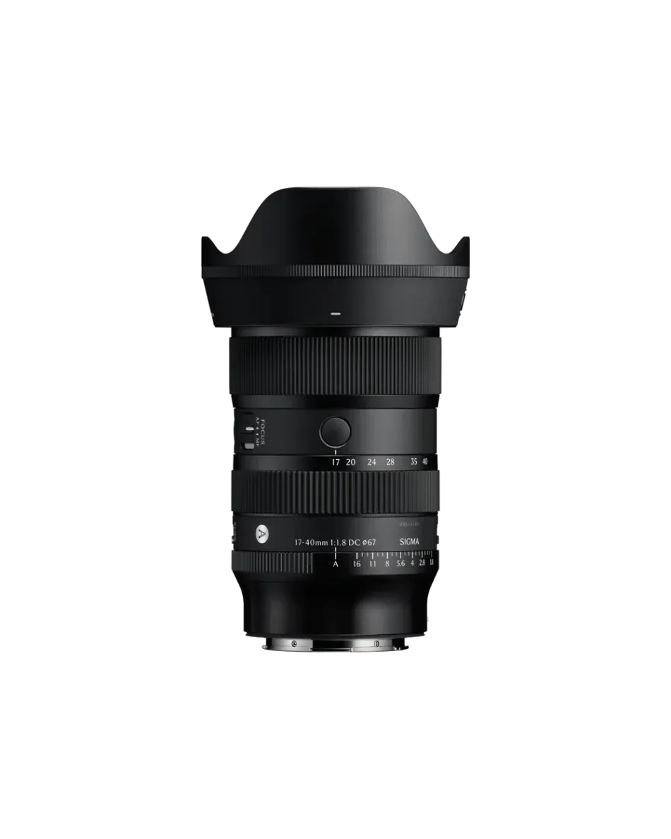 Sigma 17-40mm f/1.8 DC Art Lens for Sony E APS-C