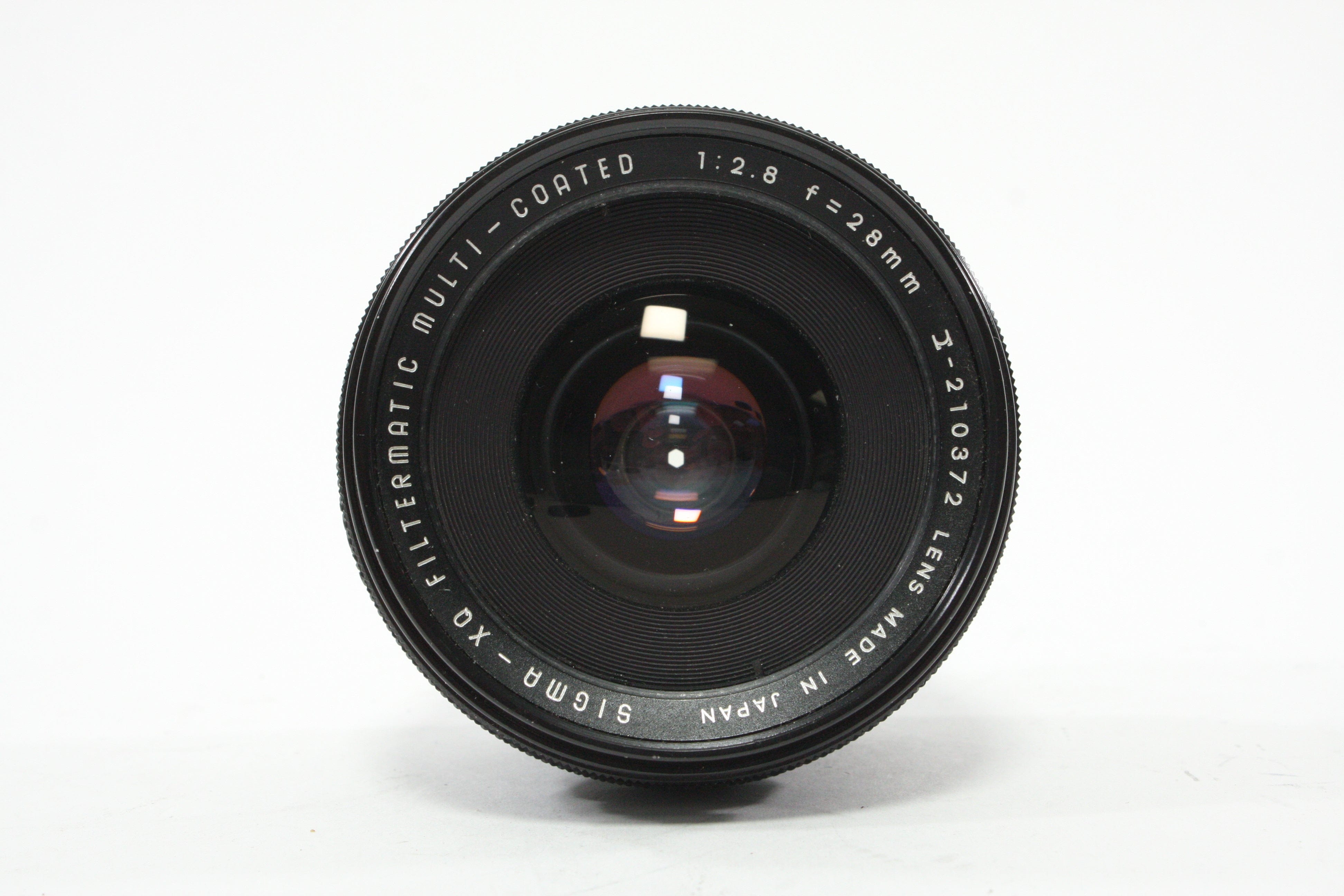 Sigma 28mm f/2.8 XQ Lens Filtermatic MC for Nikon F Mount