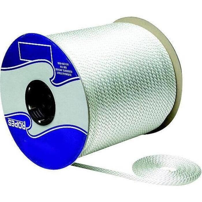 Seachoice 42940 Sld Brd Nylon -White-5/16 X 500