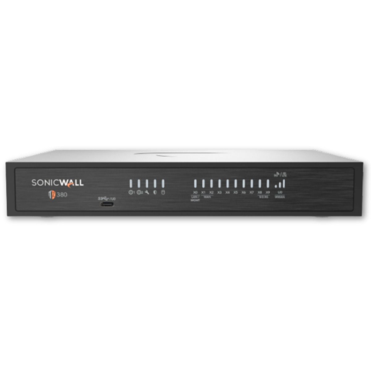 SonicWall TZ380 Firewall - Rear View | Alo Tech Solutions