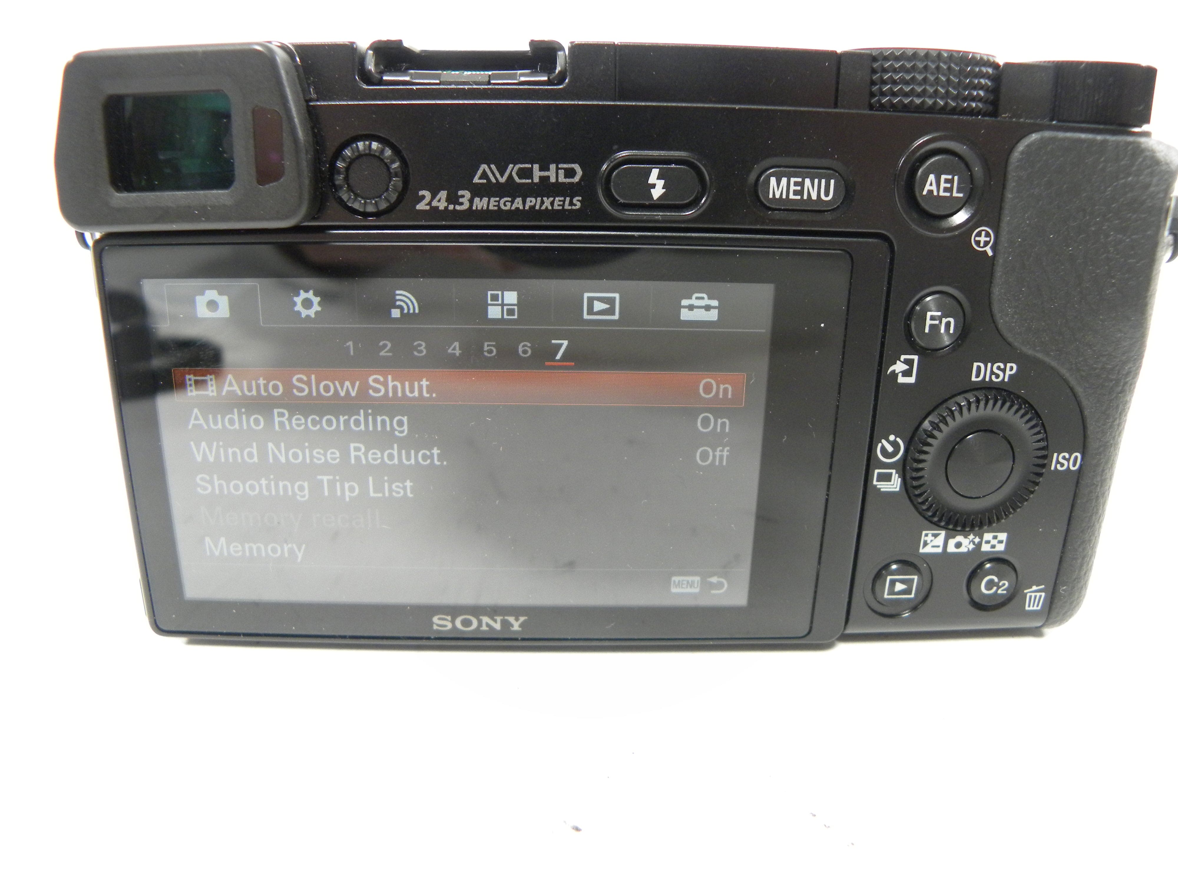 Sony a6000 24.3mp Digital Mirrorless Camera w/E 18-55 OSS Sutter Ct. 845