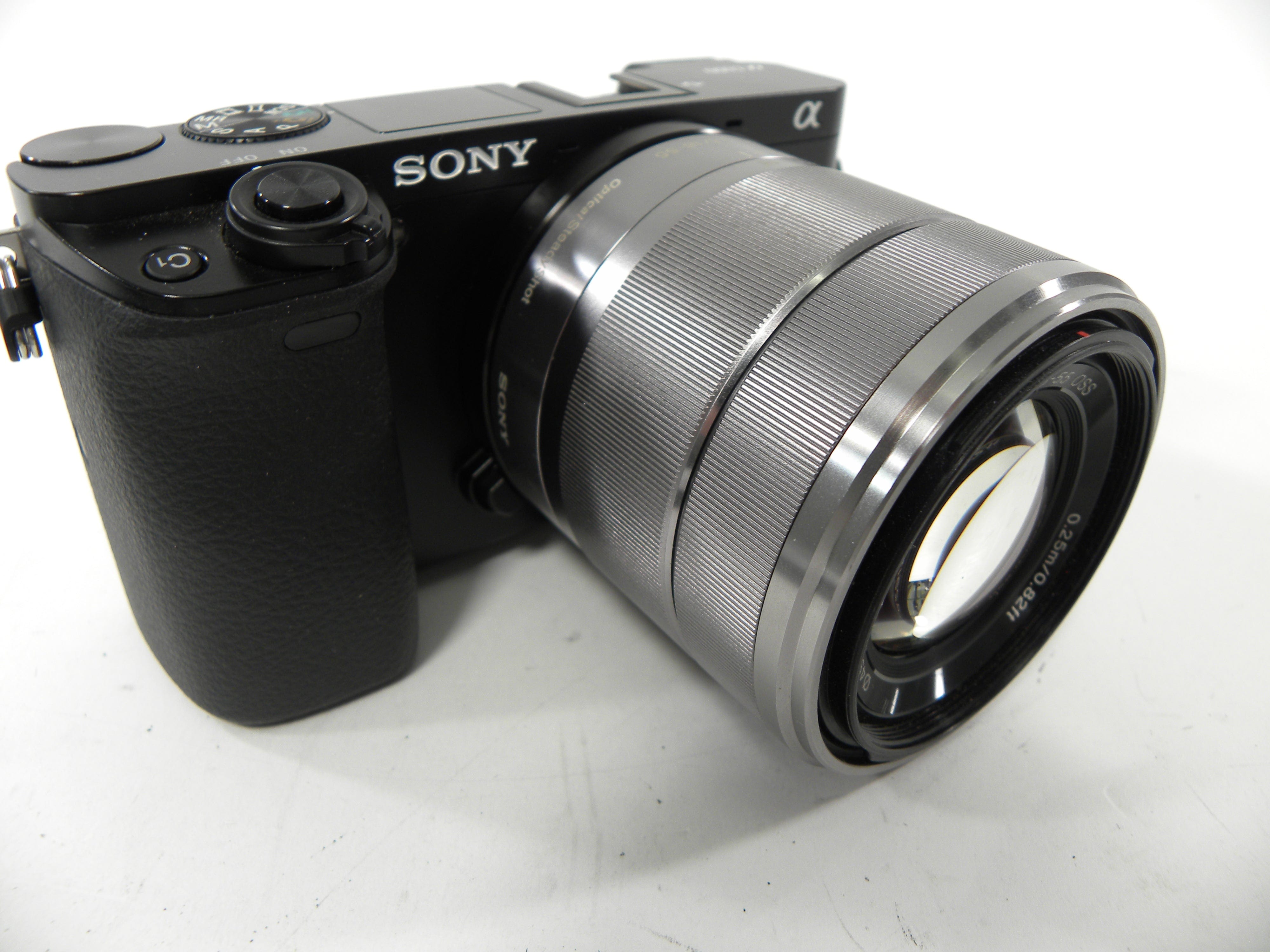 Sony a6000 24.3mp Digital Mirrorless Camera w/E 18-55 OSS Sutter Ct. 845