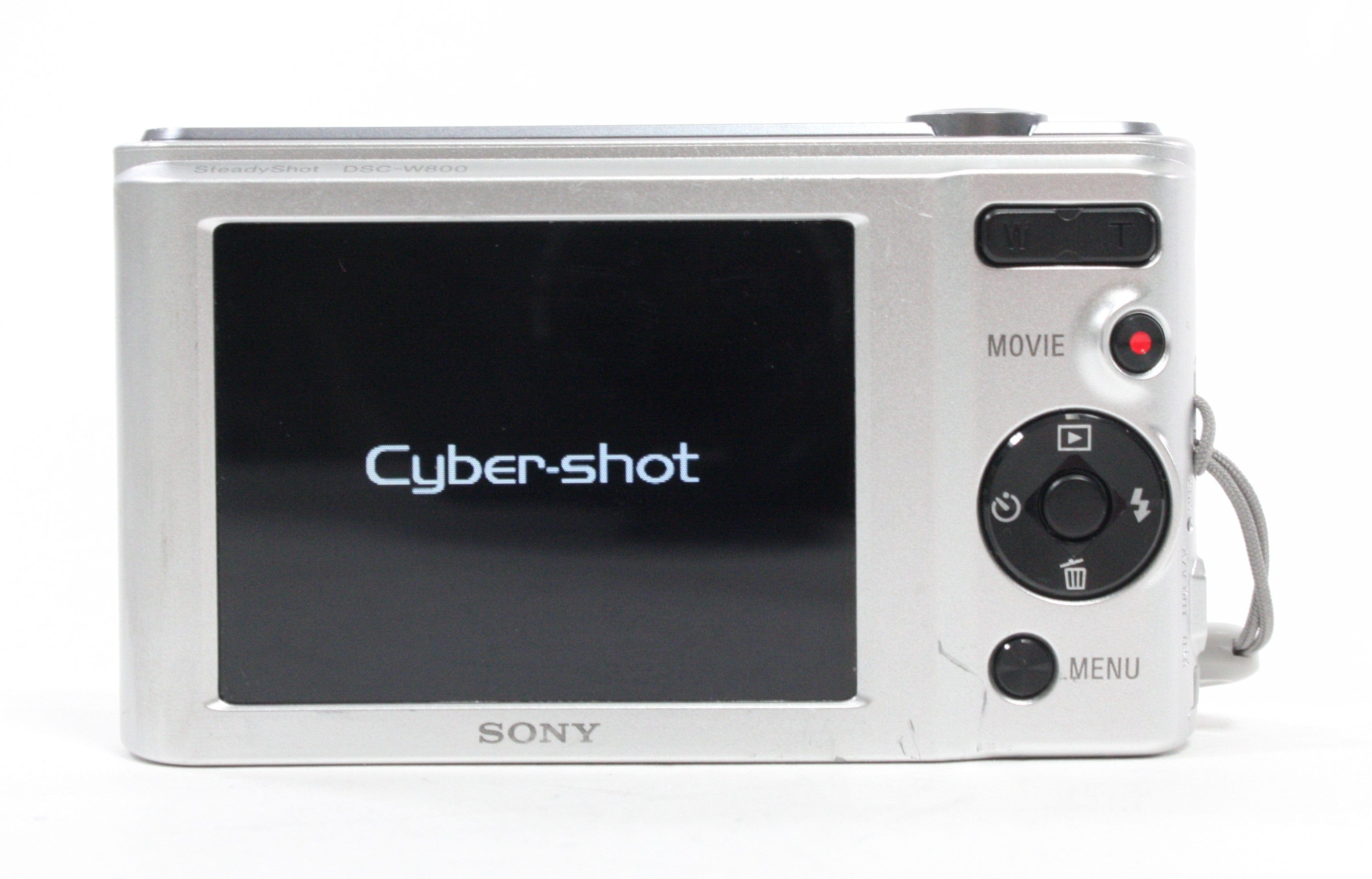 Sony Cyber-shot DSC-W800 Digital Camera 5x Zoom 20.1mp (Silver)