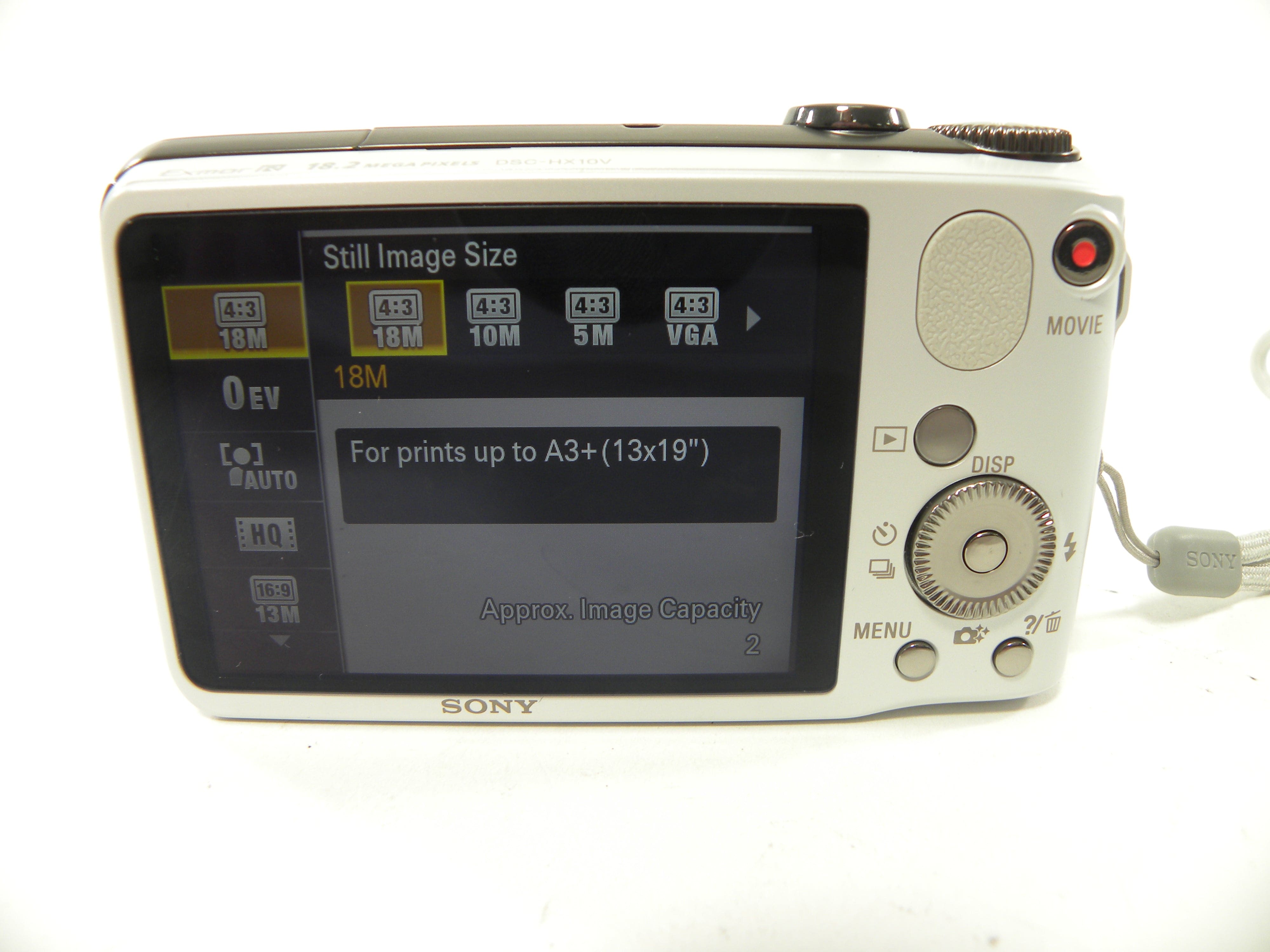 Sony Cyber Shot G DSC-HX10V 18.2 Digital camera (White)
