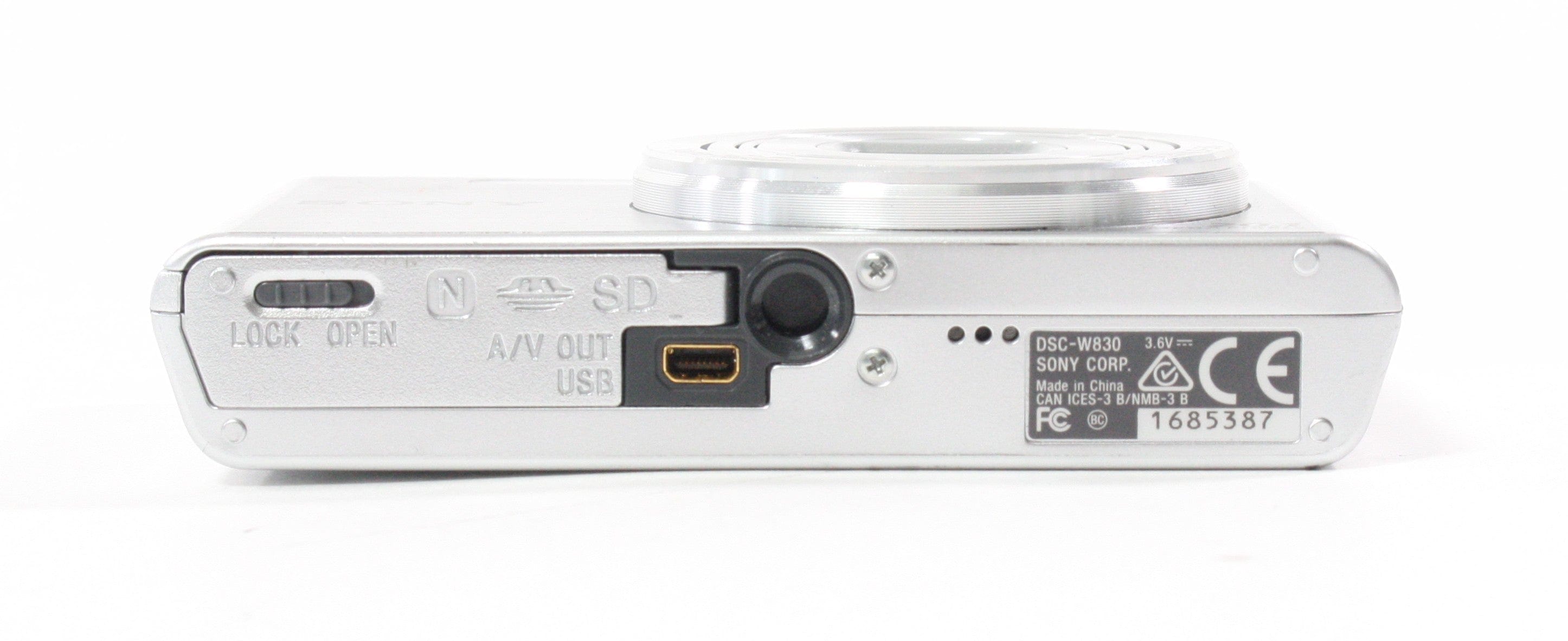 Sony Cybershot DSC-W830 Digital Camera 8x Zoom 20.1mp