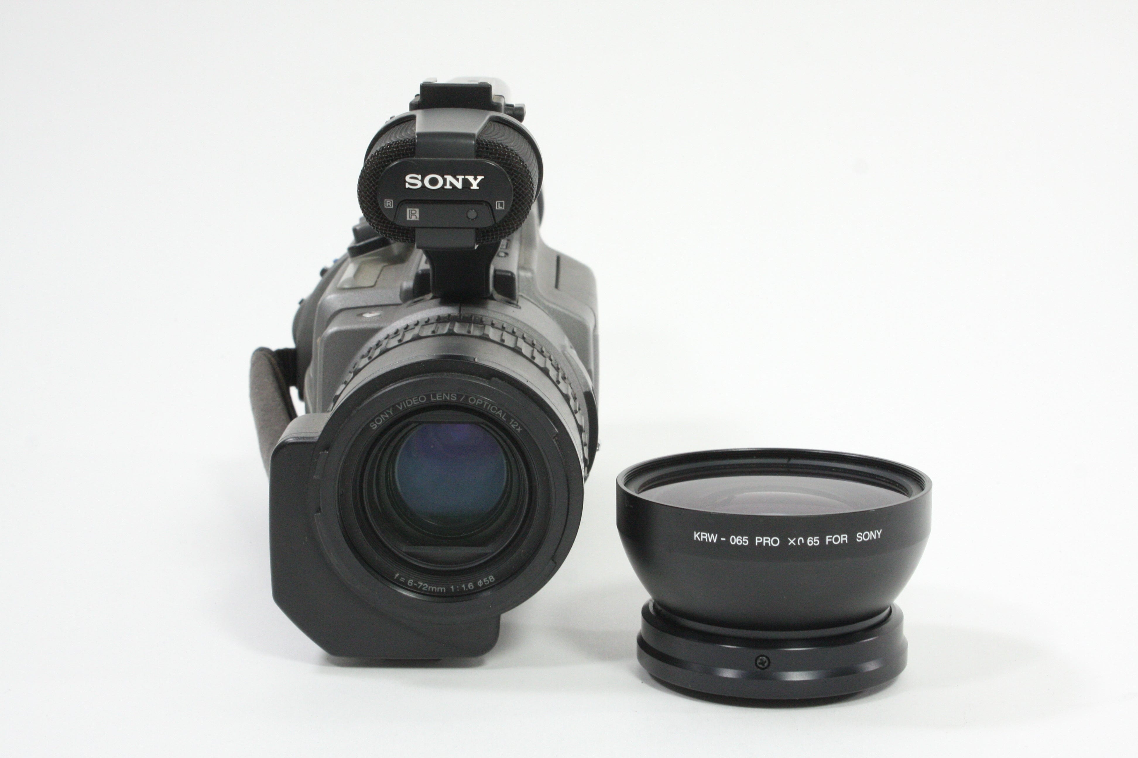 Sony DCR-VX2100 Mini DV Camcorder with x0.65 Wide Angle Lens