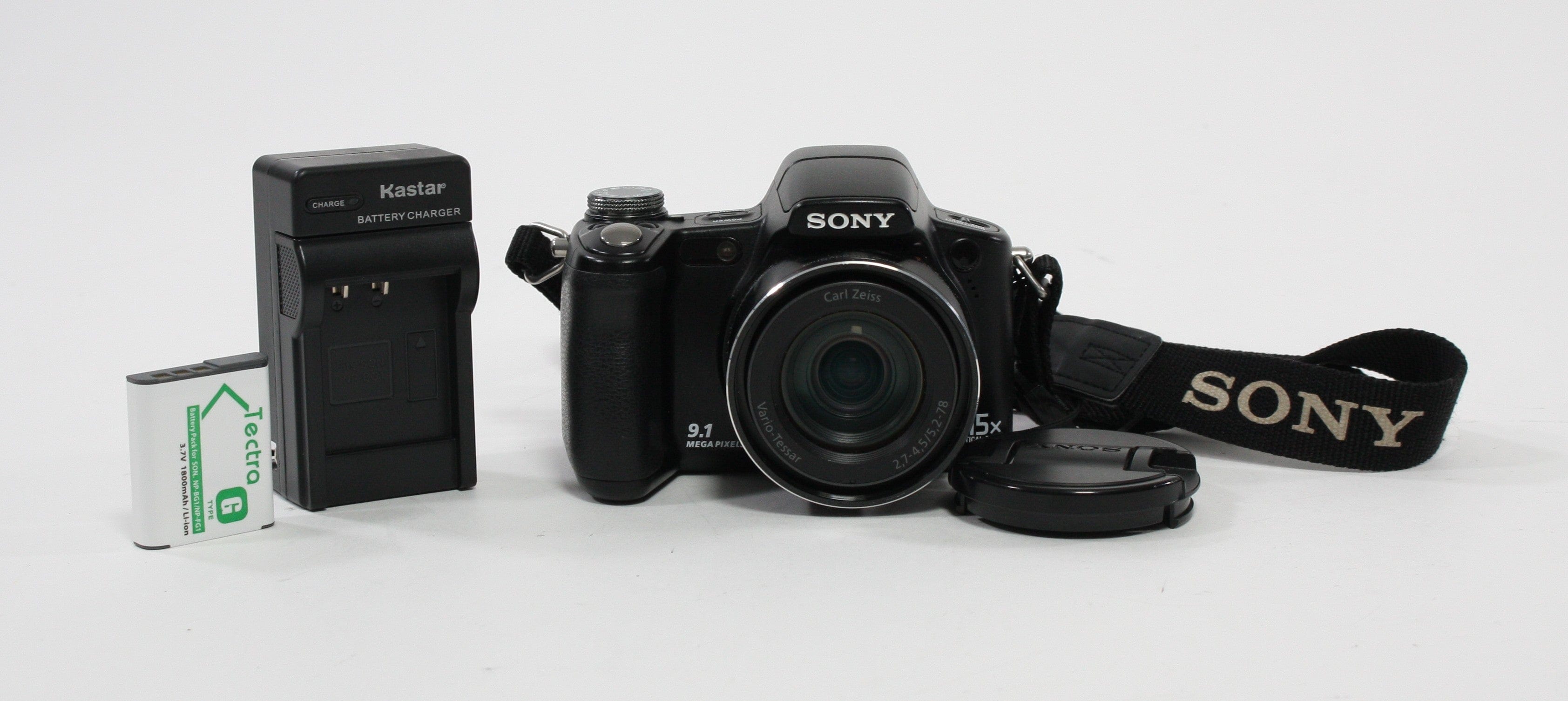Sony DSC-H50 Digital Camera 15x Zoom 9.1mp