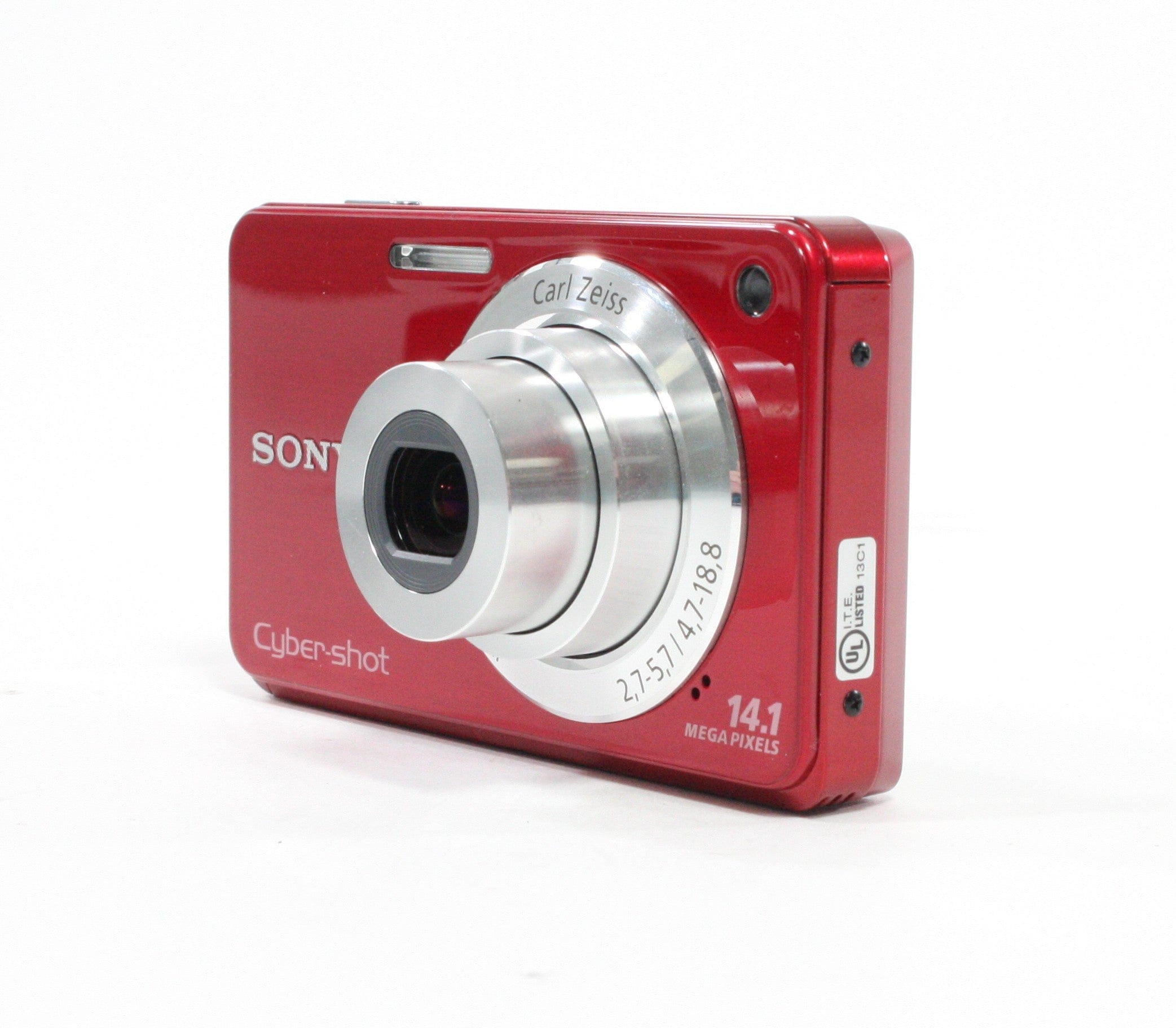 Sony DSC-W560 Digital Point-and-Shoot Camera 4x Zoom 14.1mp (Red)