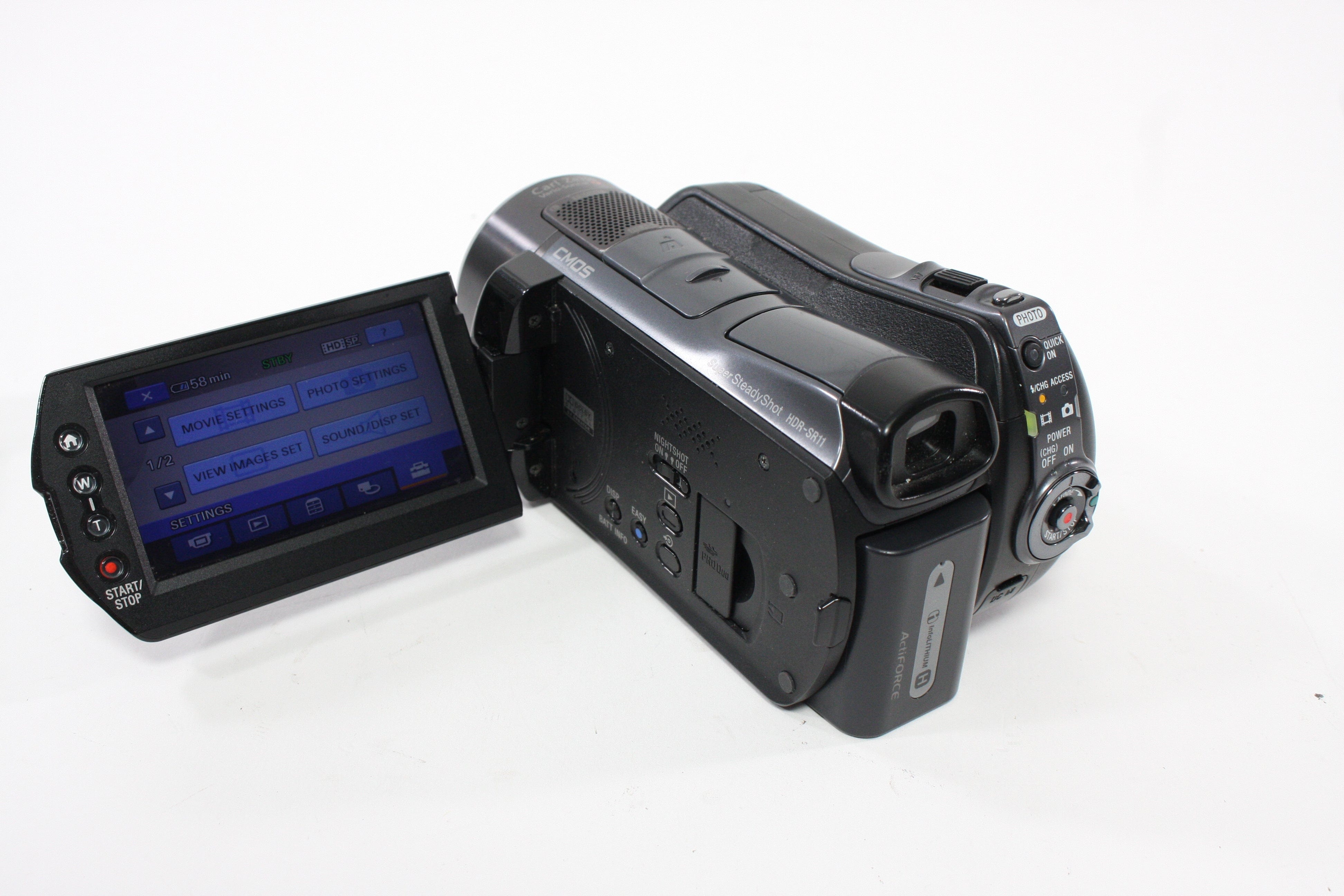 Sony HandyCam HS Camcorder AVCHD Model HDR-SR11 with HandyCam Station