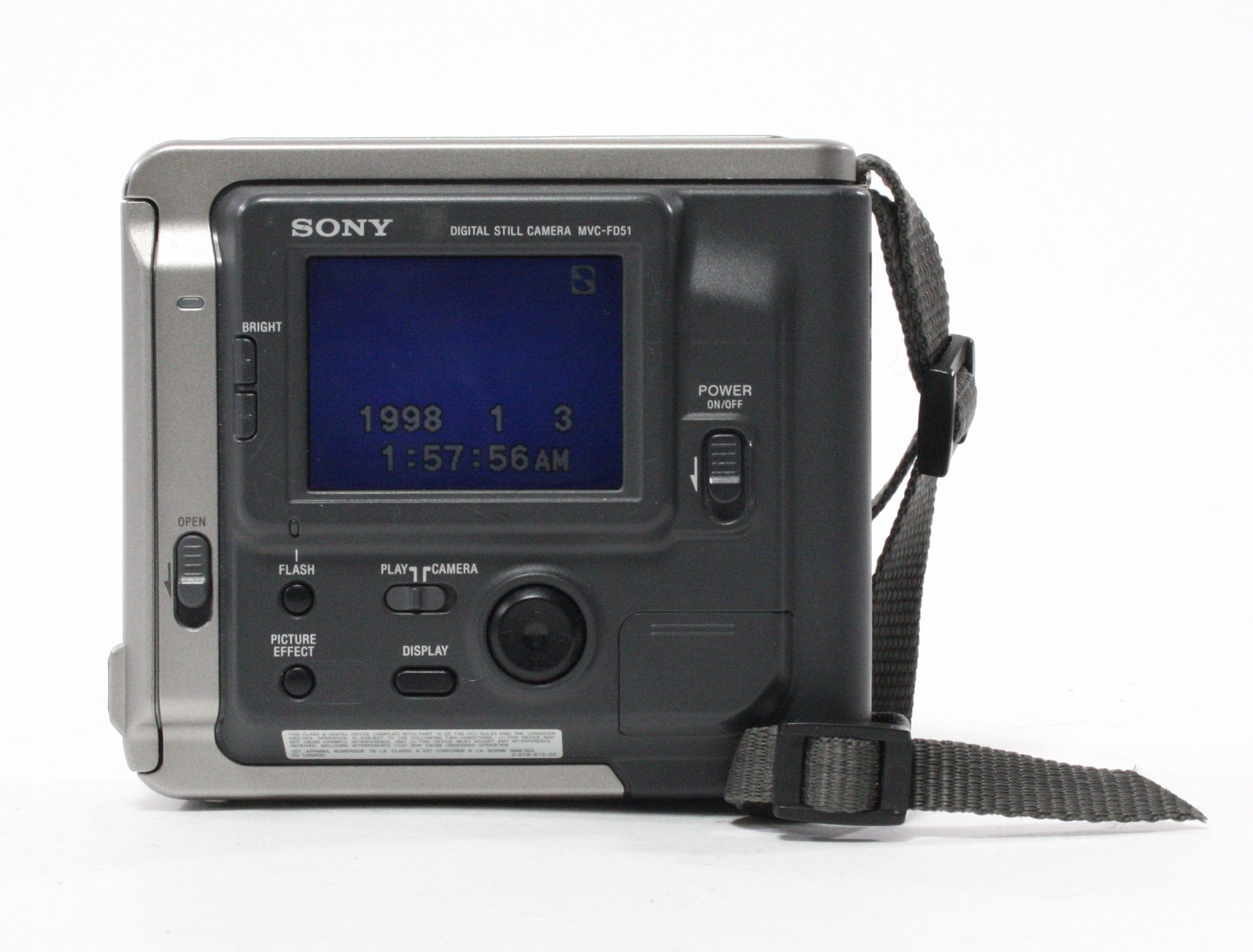 Sony Mavica MVC-FD51 Floppy Disk Camera