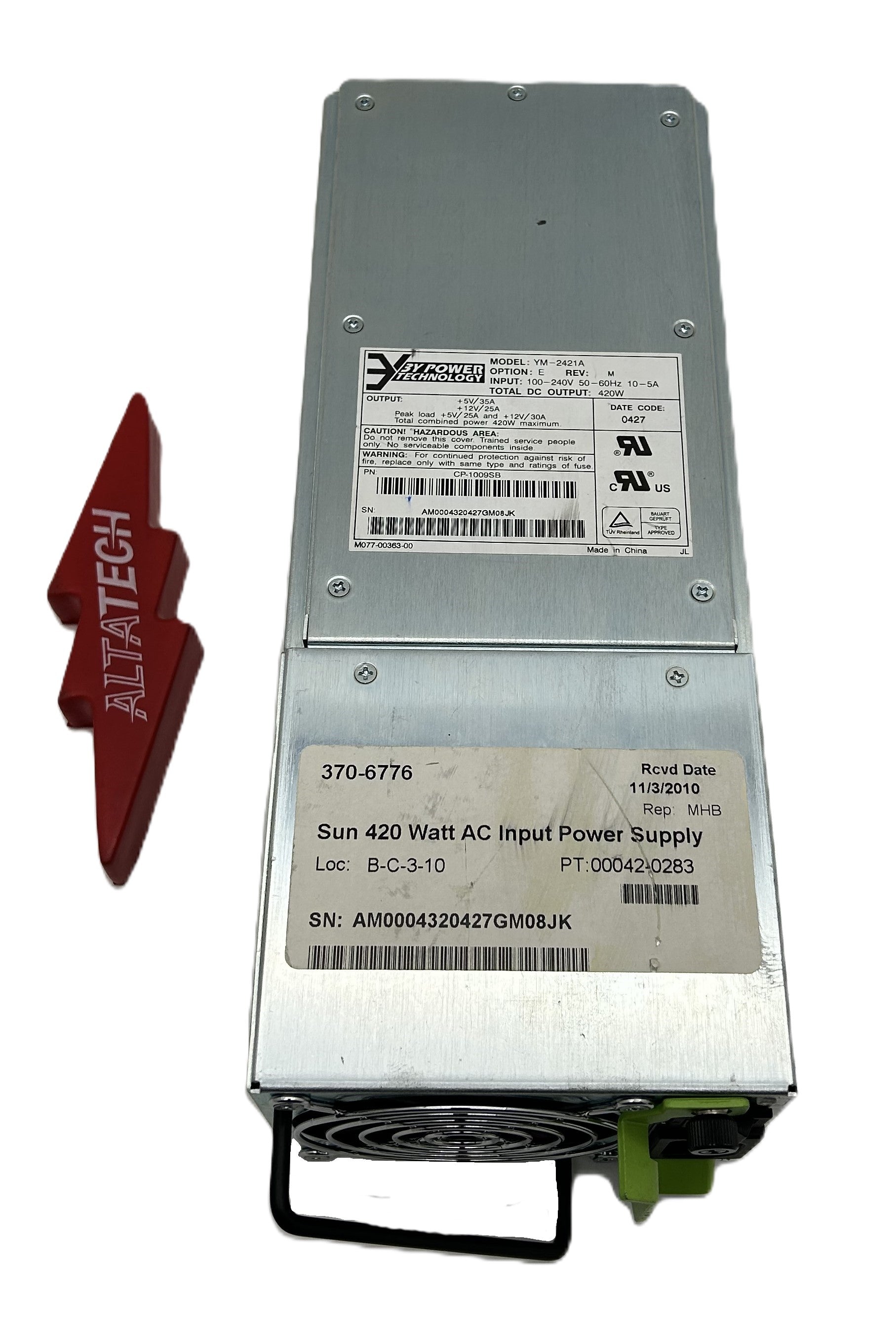 Sun Microsystems 370-6776 420W AC POWER