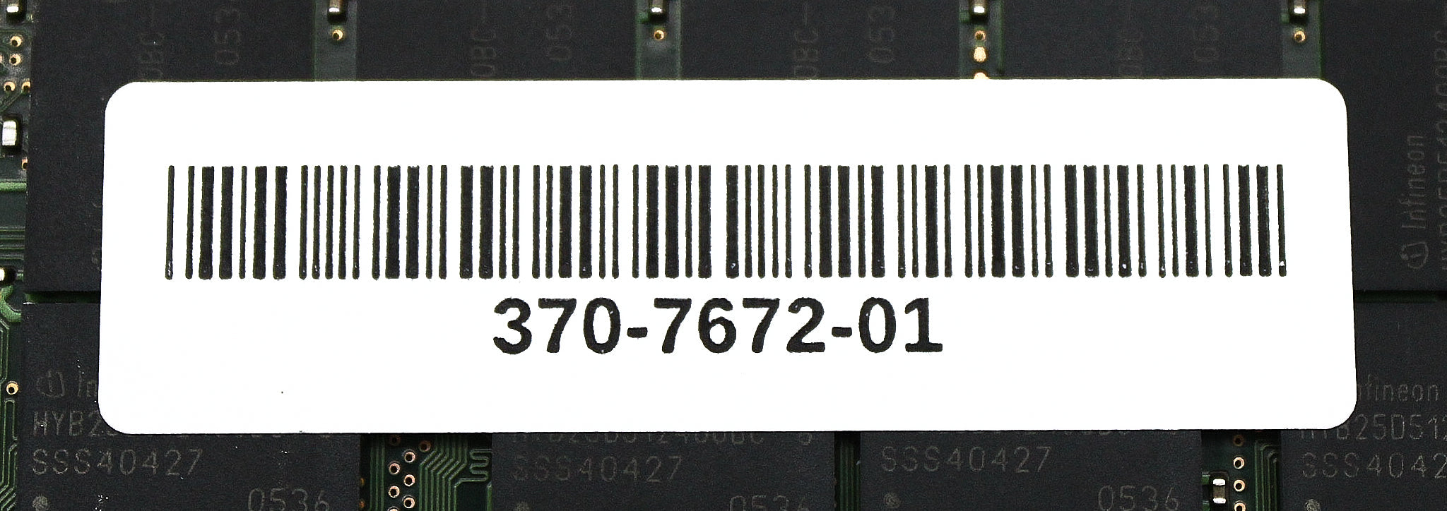 Sun Microsystems 370-7672_X2 4GB KIT 2X 2GB (X7711A)
