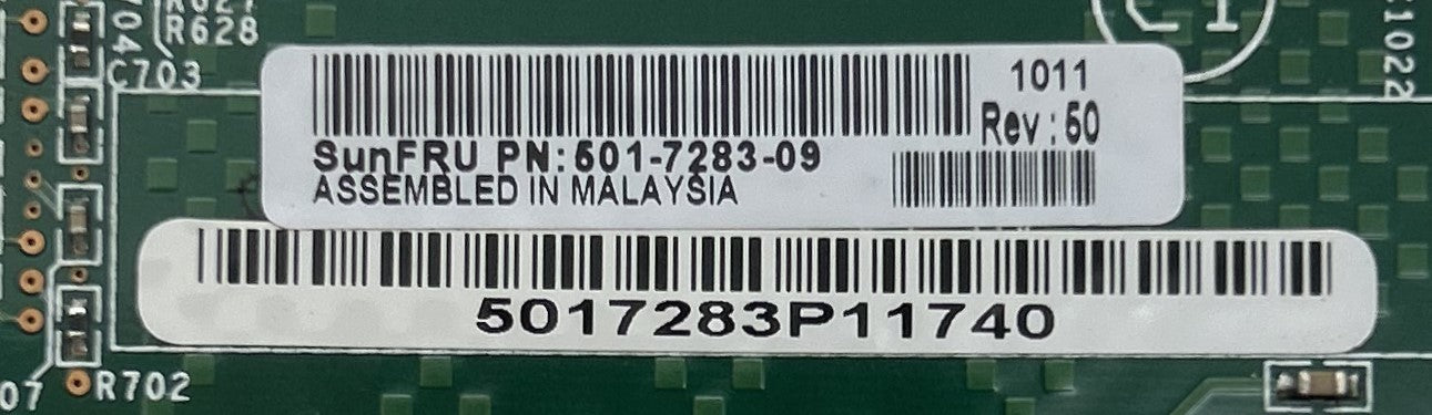 Sun Microsystems 501-7283 PCI-E DUAL 10GB ETH FIBRE