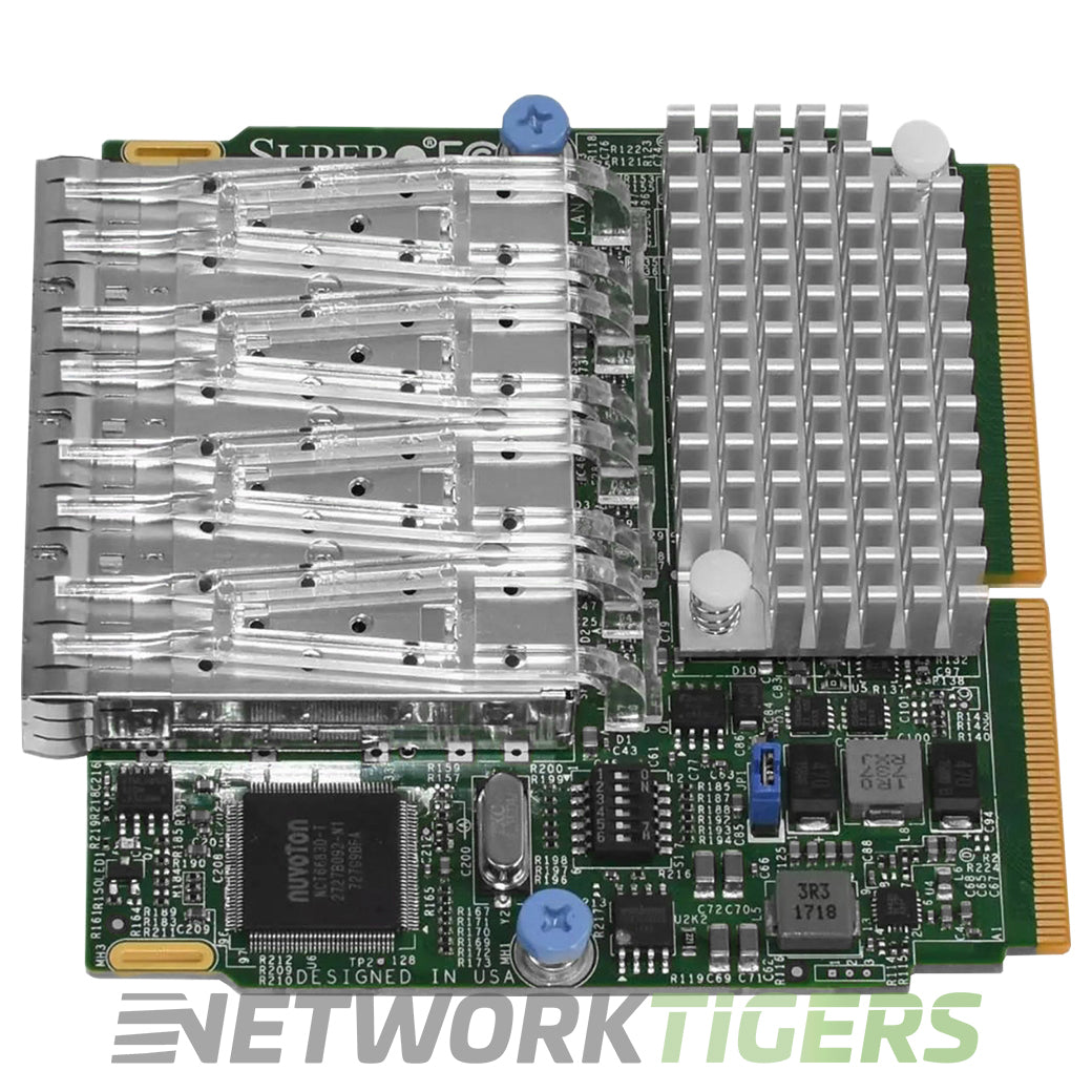 SuperMicro AOC-MTG-i4S 4x 10 Gigabit SFP+ Server Add On Card (Super I/O)
