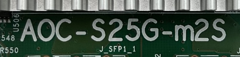 SuperMicro AOC-S25G-M2S 25GB DP CONNECTX-4 LX SFP28 LP HBA
