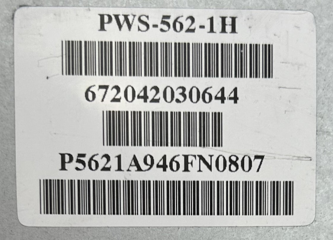 SuperMicro PWS-562-1H 560W SWITCHING POWER SUPPLY
