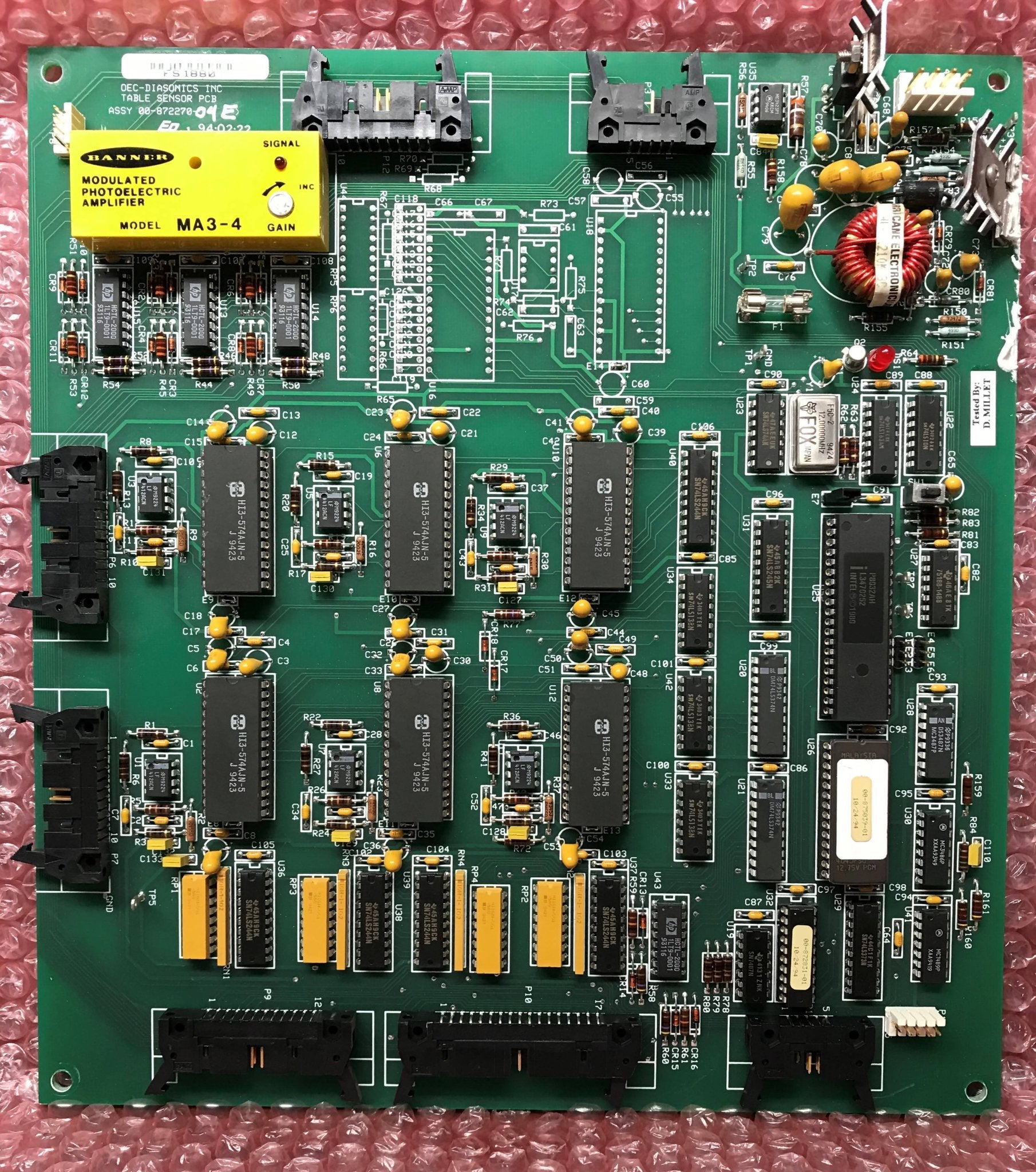 Table Sensor PCB (00-872270-04 OEC UROVIEW 2600