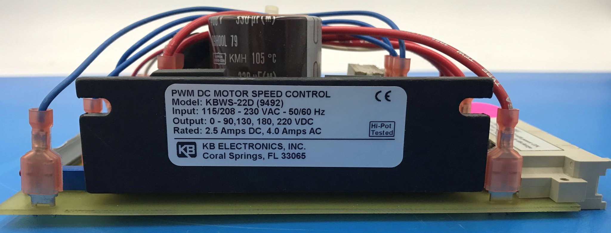 Table Top Up/Down Motor control (NRT 27-7443-4 1297 GE MPI