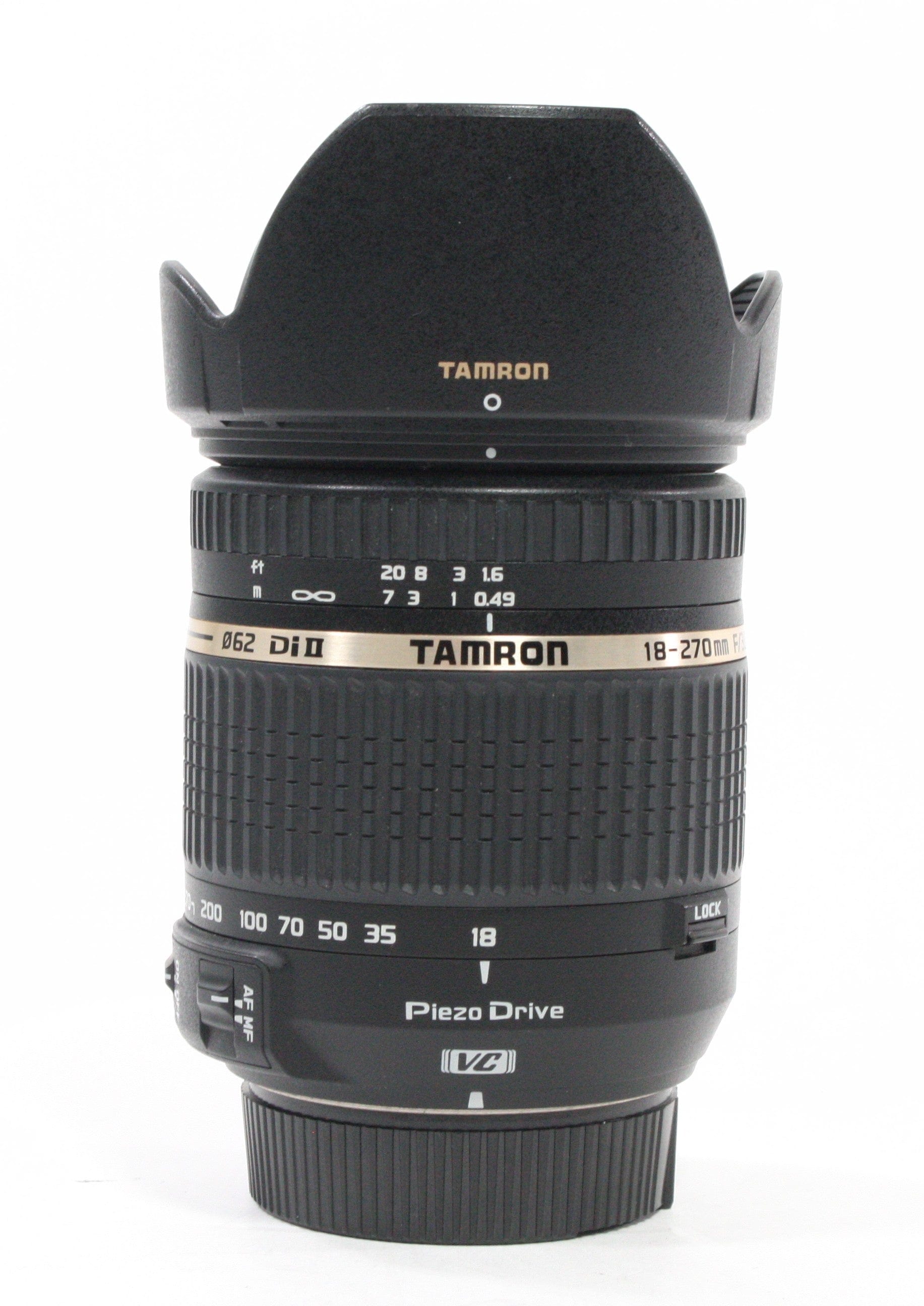 Tamron 18-270mm f/3.5-6.3 Di II Lens with Motor for Nikon F Mount