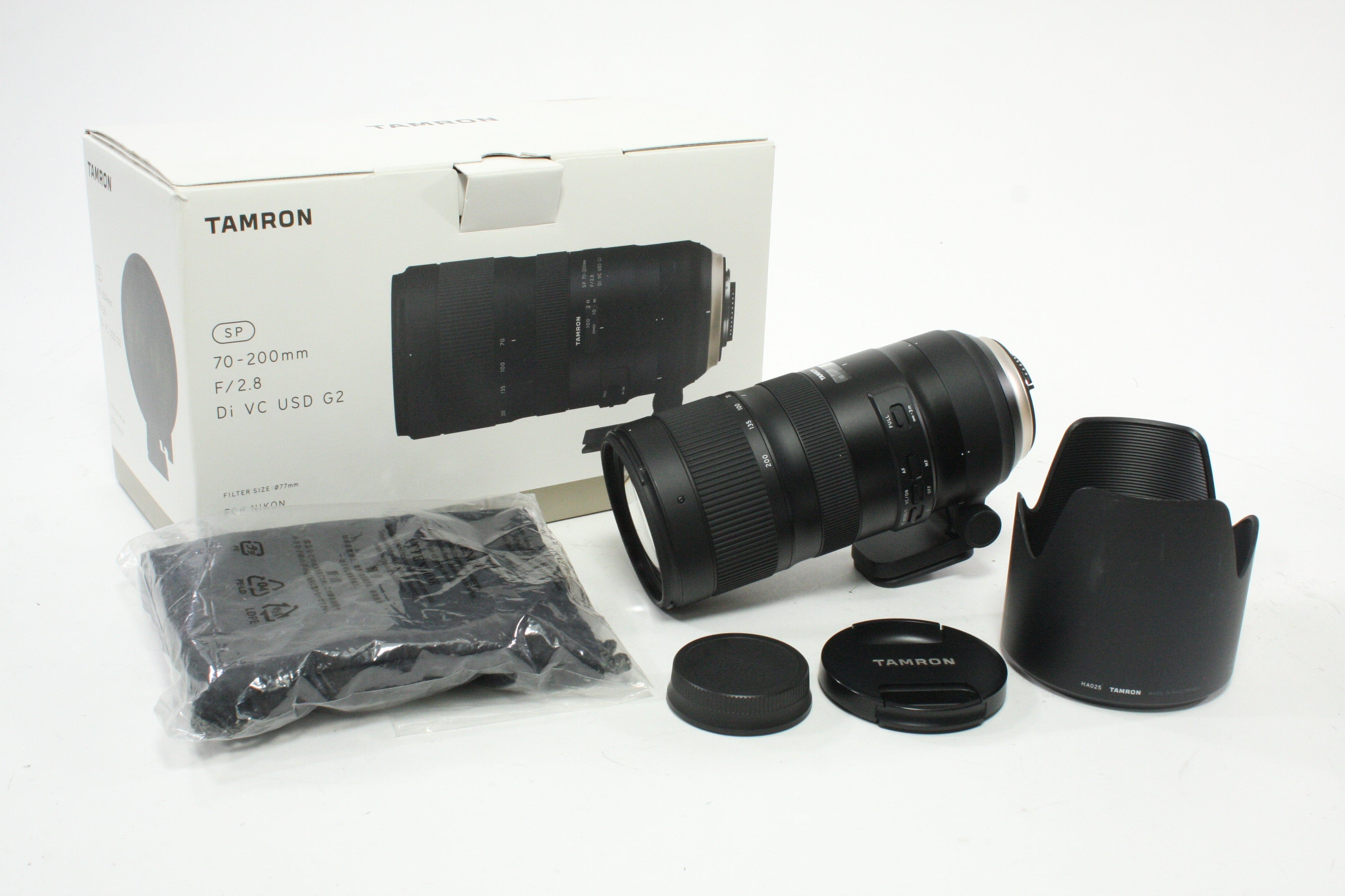 Tamron 70-200mm f/2.8 G2 Lens for Nikon F - AF