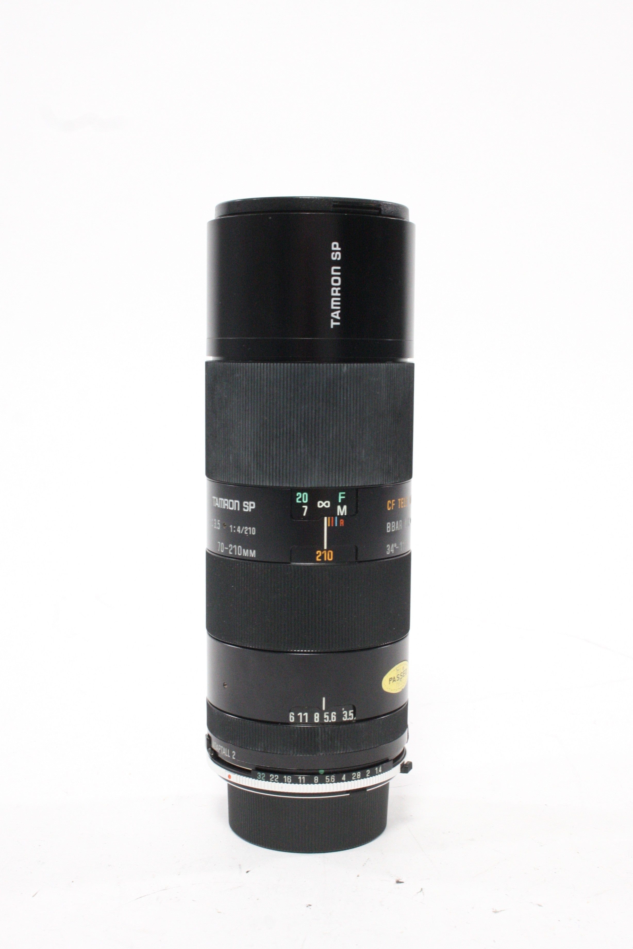Tamron 70-210mm f/3.5 Adaptall 2 Lens for Minolta MD Mount