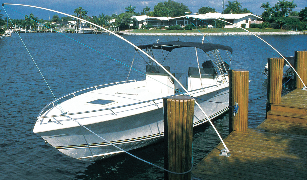 Taylor Made PMW.1600 Premium Mooring Whips w/Rocker Arm, Sold in Pairs, For Boats Up to 34'-46'