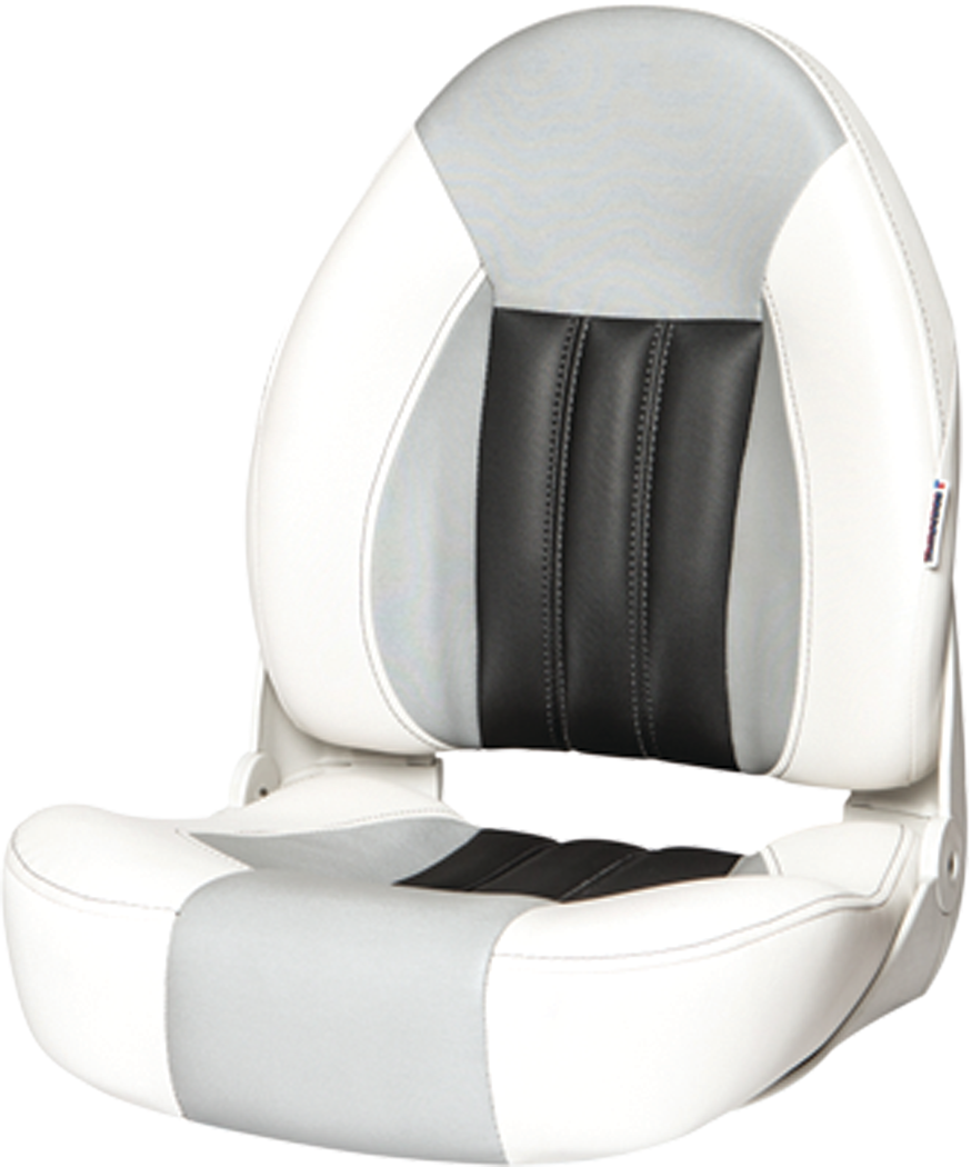 Tempress 68454 Probax High Back Seat, White/Gray/Carbon