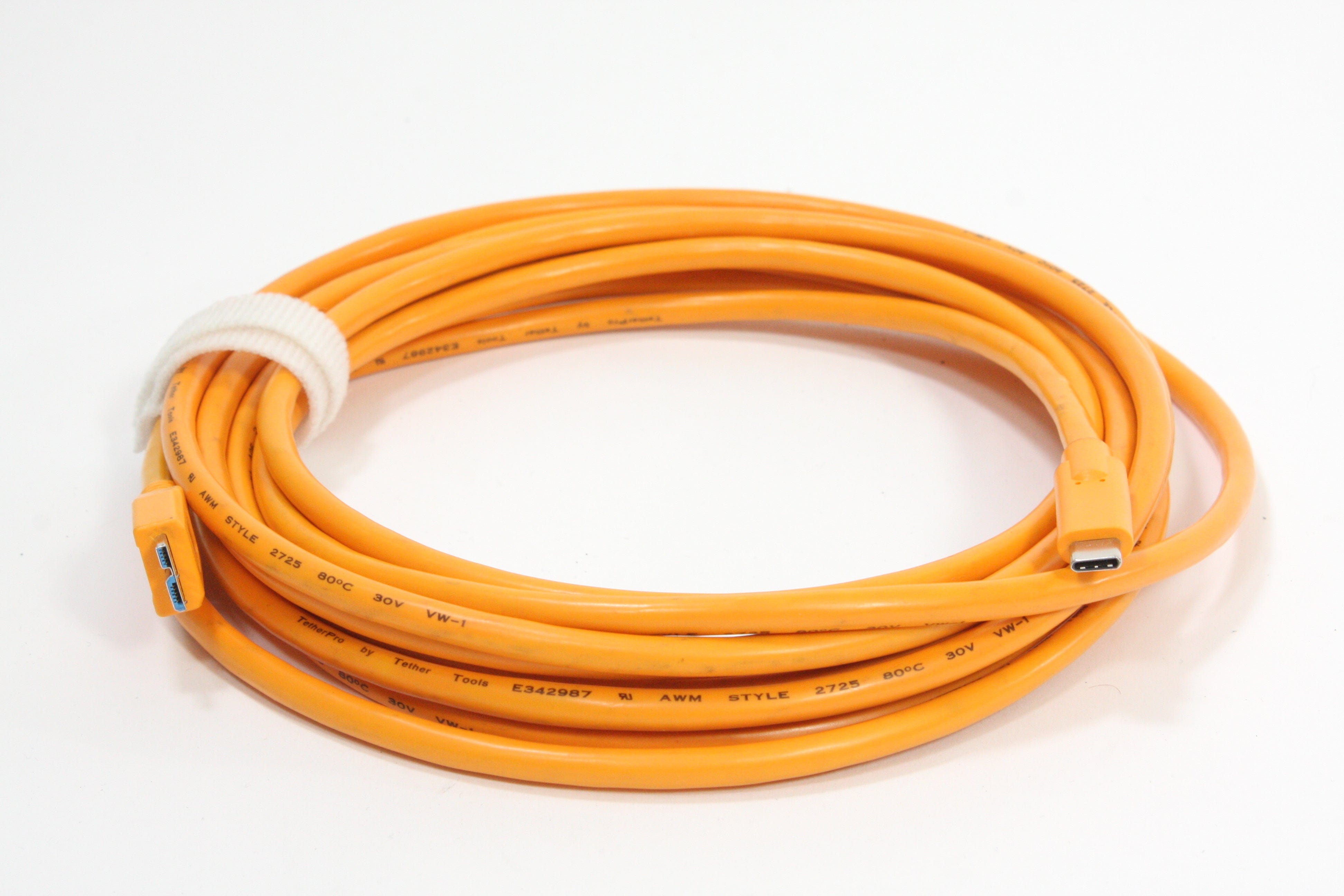 Tether Tools USB 2.0 Mini -B  to USB-C Cable 15 ft