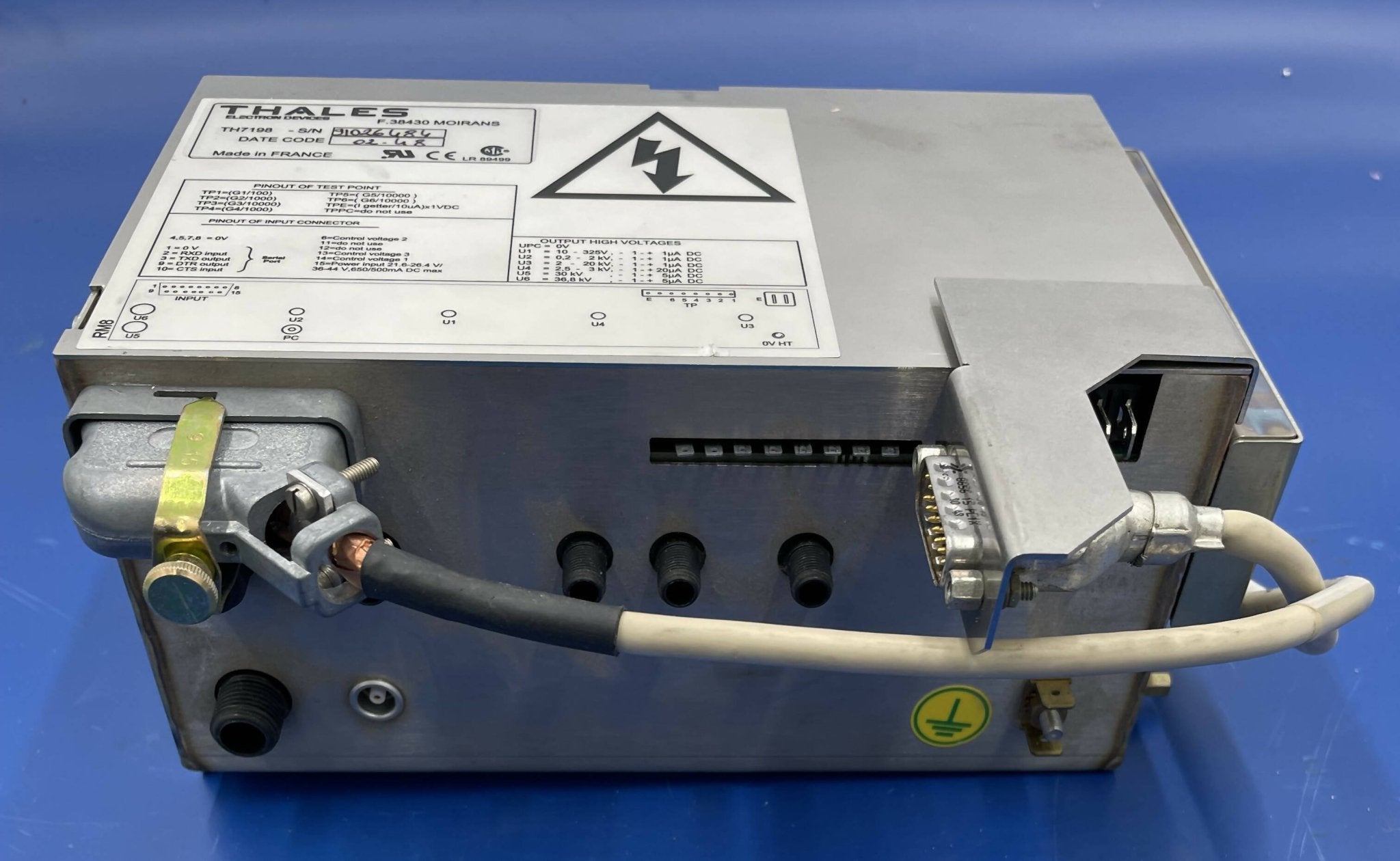 Thales II HV Power Supply (TH-7198 THALES