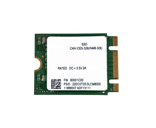 TN2CC Dell 256GB TLC PCI Express 3.0 x4 NVMe M.2 2230 Solid State Drive