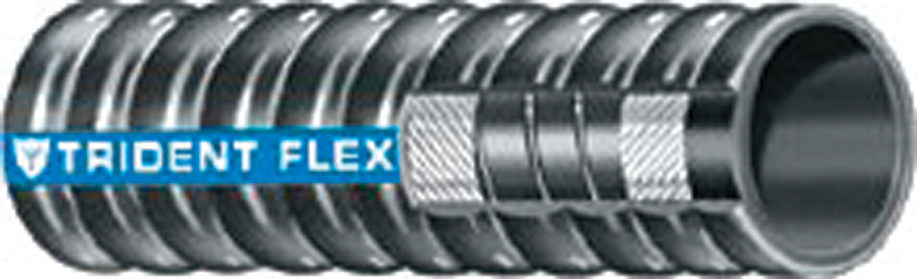 Trident Marine 252-2006 2" x 50' Extra-Flex Corrugated Marine Wet Exhaust Hose