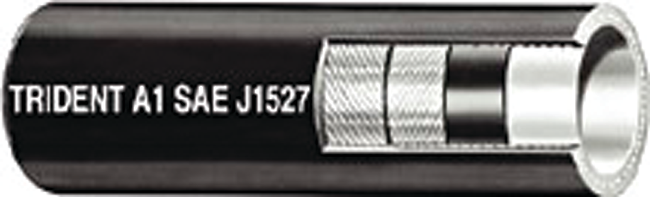 Trident Marine 365-0126 Trident Type A1 Barrier Lined Fuel Hose, 1/2" x 50'