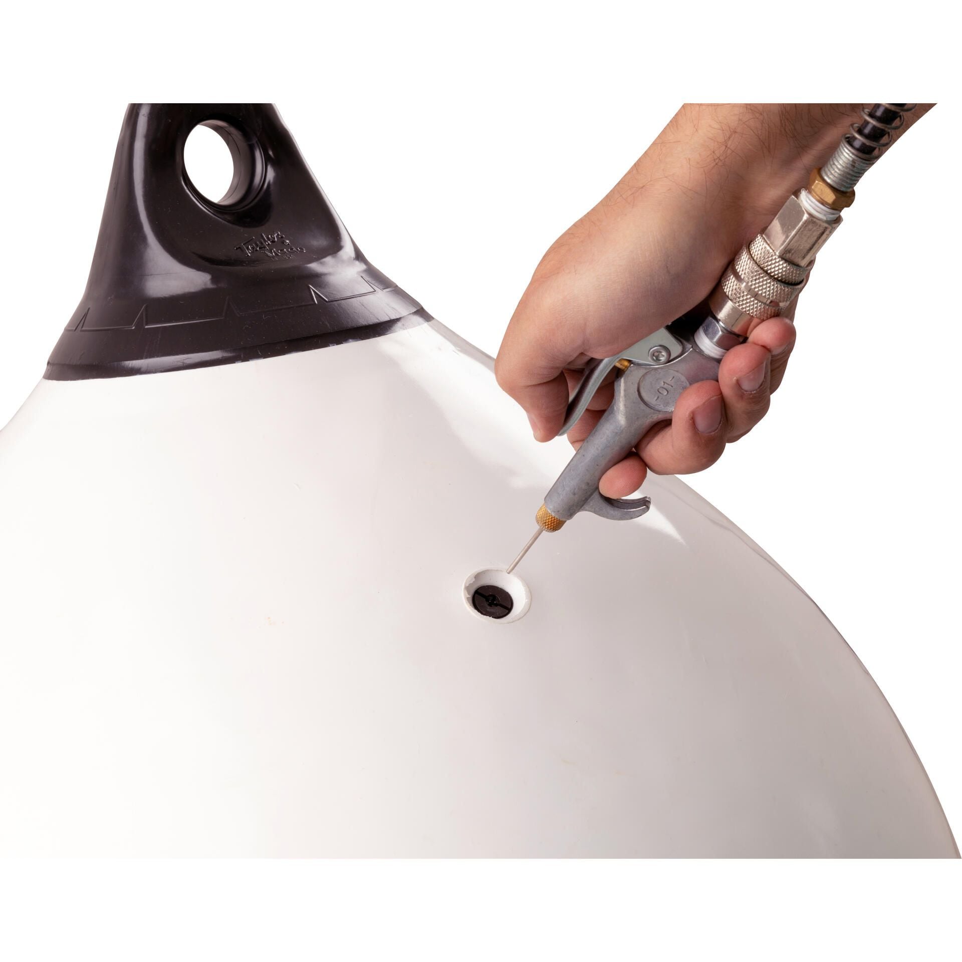 Taylor Made Products 1185 Taylor Tuff End Fender, 8" x 27", White