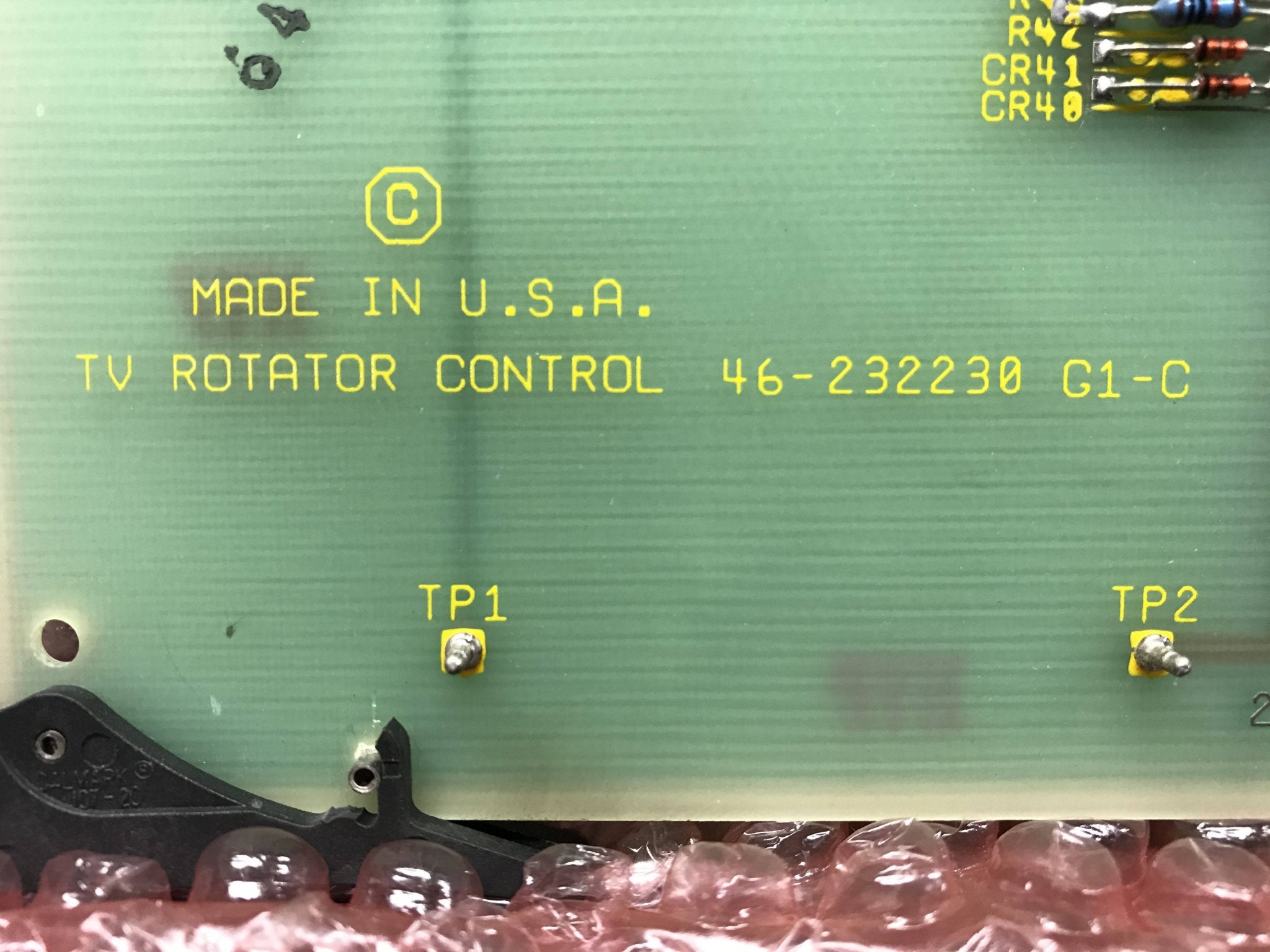 TV Rotator Control BOARD (46-232230 G1-D GE
