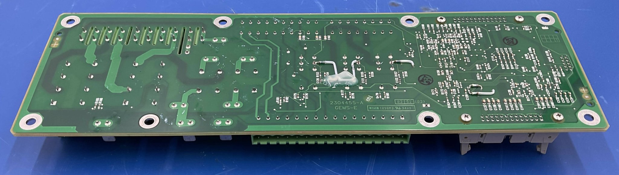 GE 2304454-5 - Two Tube Switching Board X-Ray PCB Side View | Alo Tech Solutions