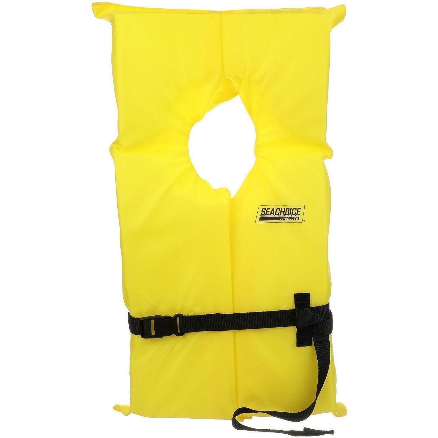 Seachoice EPE1110AK1ASLY-86080 Type II Life Vest XL, Yellow