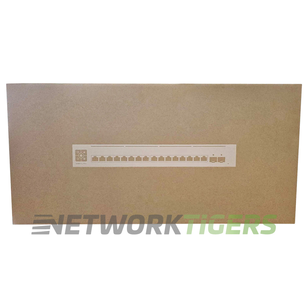 NEW Ubiquiti USW-Pro-Max-16-PoE 12x PoE+ RJ45 4x 2.5GB PoE++ RJ45 2x SFP+ Switch