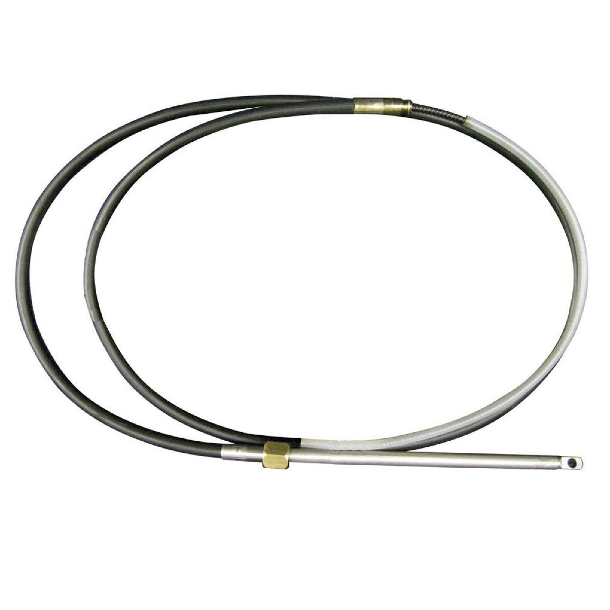 Uflex M66X21 Rotary Steering Cable, Universal QC (Replaces Uflex, Morse 290, Teleflex SSC62), 21'