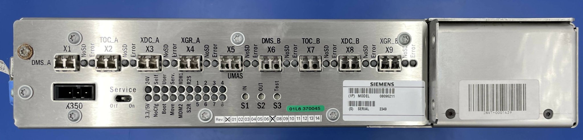 Siemens 08096211 - UMAR Kompo Module PCB for Somatom CT Side | Alo Tech Solutions