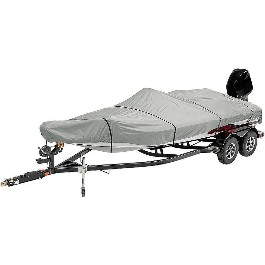 Seachoice 97323 Universal Fit Boat Cover For 15'-17' Mod-V Fishing Boats
