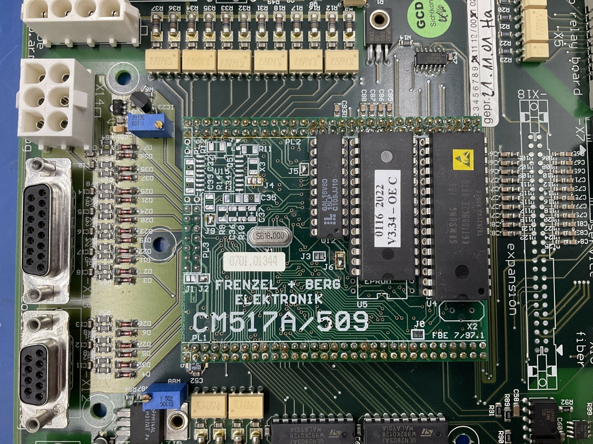 URO 3000 INTERFACE BOARD (HP 0116 2020 OEC