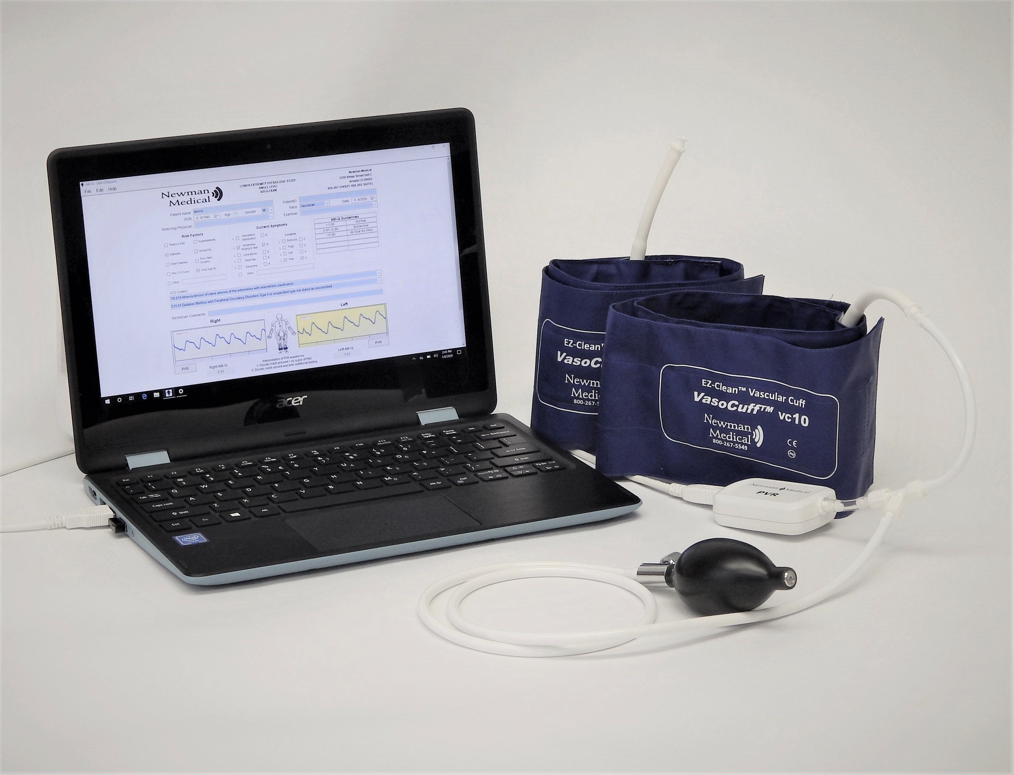 Newman Medical ABI-Q - Efficient Reimbursable Vascular System